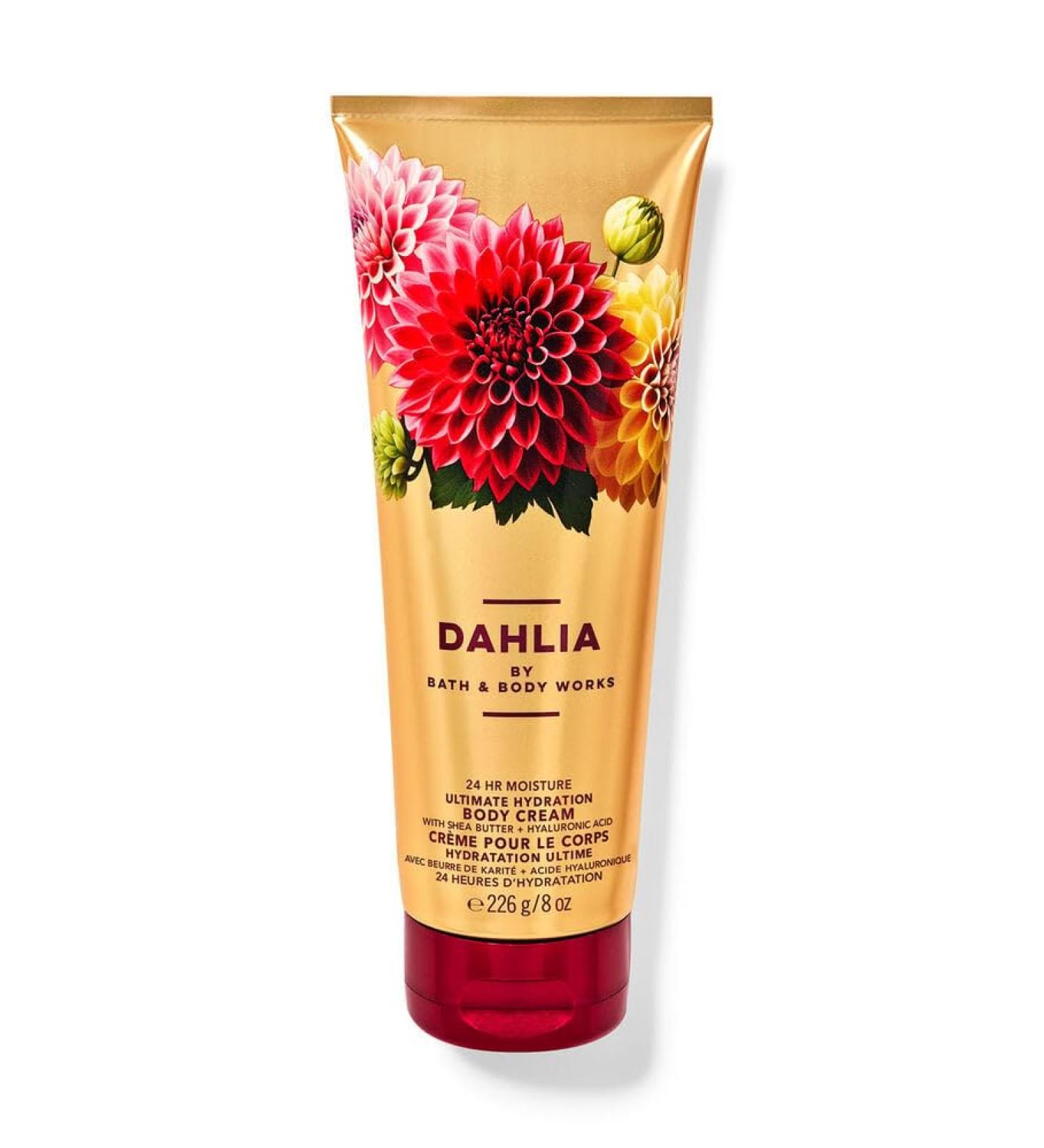 Dahlia Ultimate Hydration Body Cream 8oz