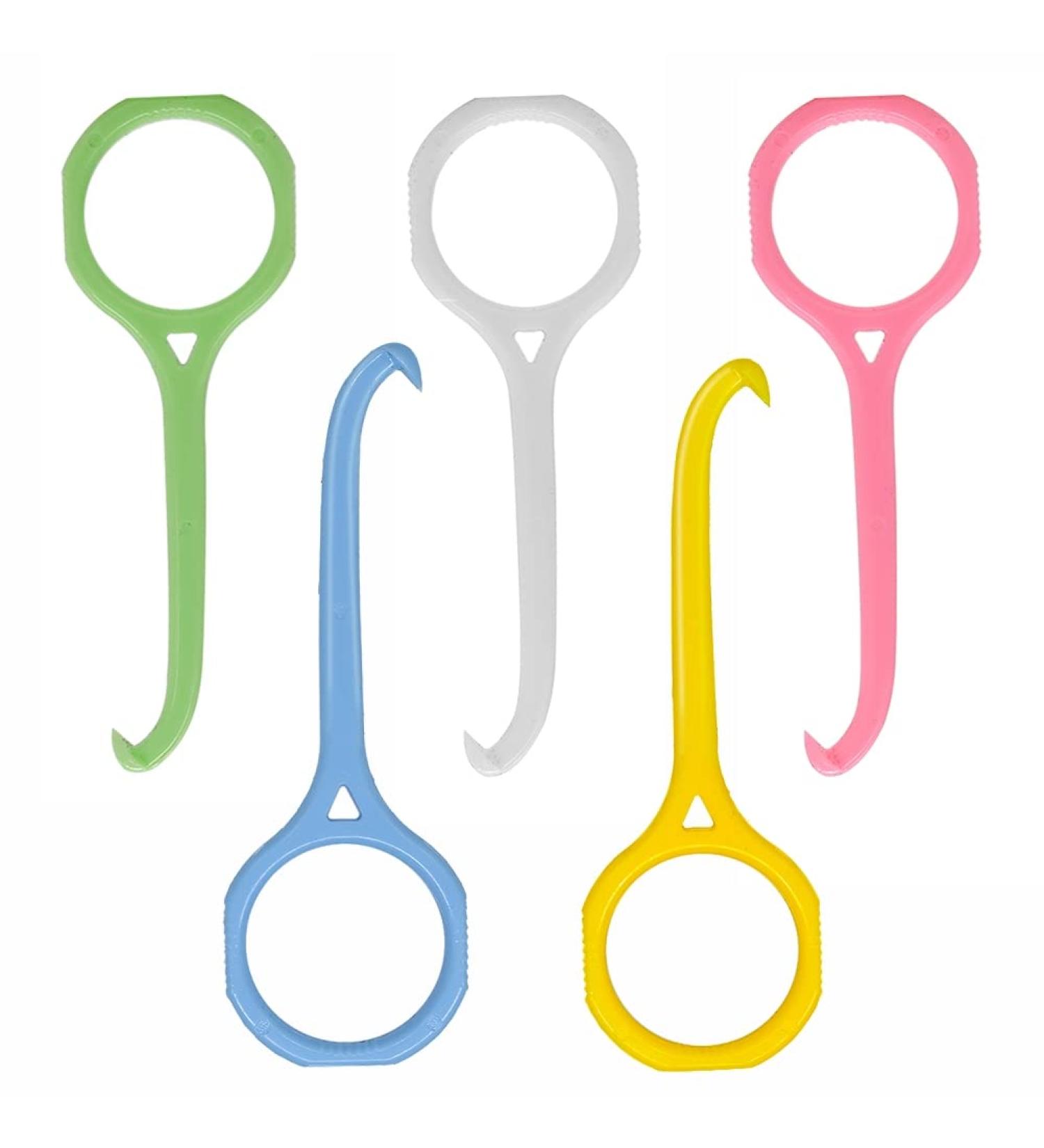 Angzhili 5 Pack Clear Aligner Removal Tool Remover for Invisible Brace Tooth Cleaning Oral Care (White Yellow Pink Green Blue) - Buy Online on GoSupps.com
