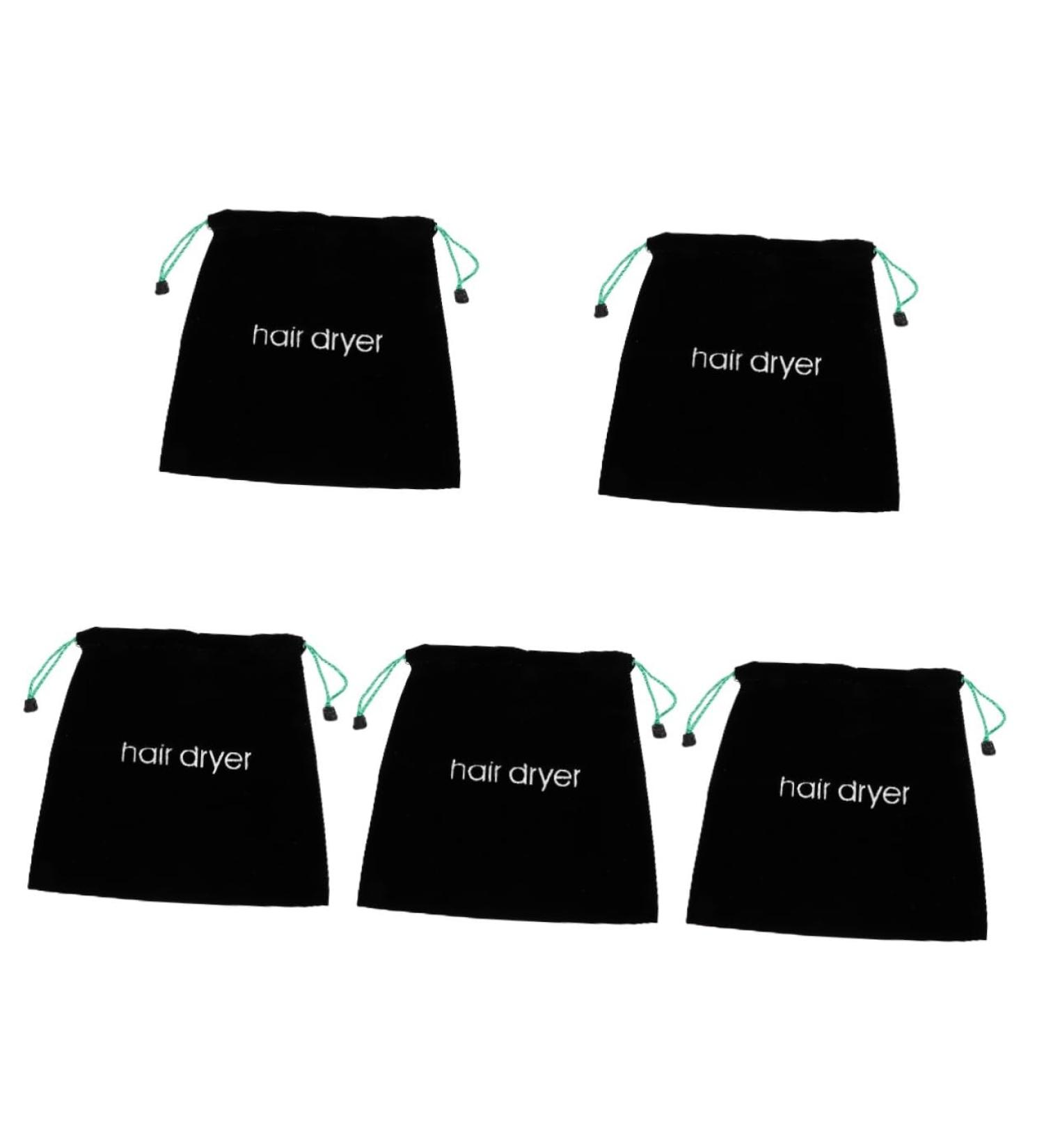 Zerodeko 5 Pcs Hair Dryer Storage Bag Bulk Drawstring Bags Hairdresser Bag Practical Storage Pouch Miss Case - Buy Online on GoSupps.com