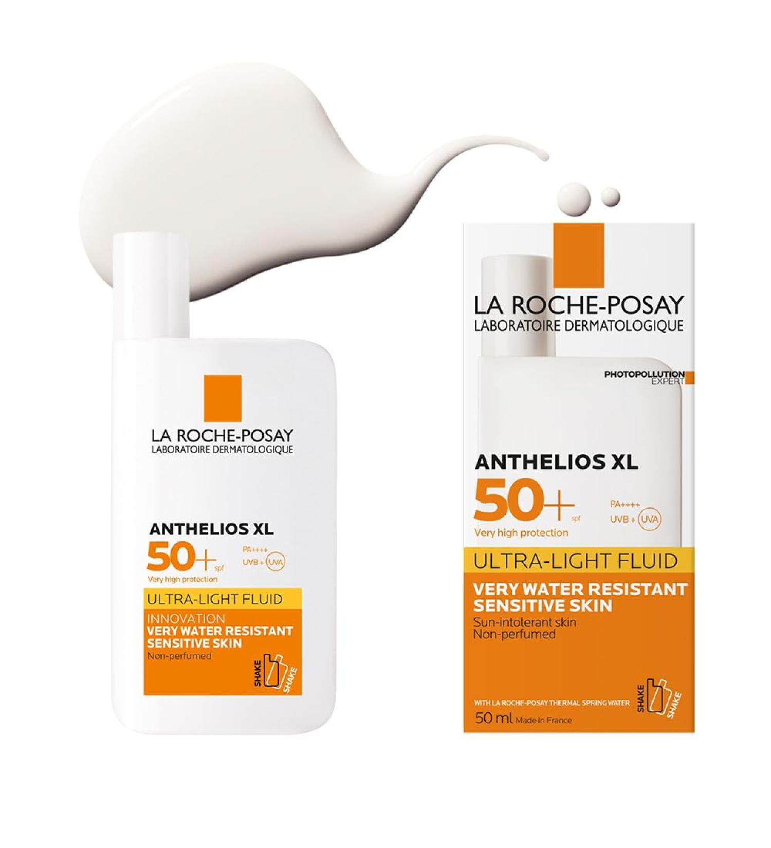 La Roche Posay Anthelios XL SPF 50+ Ultra-Light Fluid 50ml - Buy Online on GoSupps.com