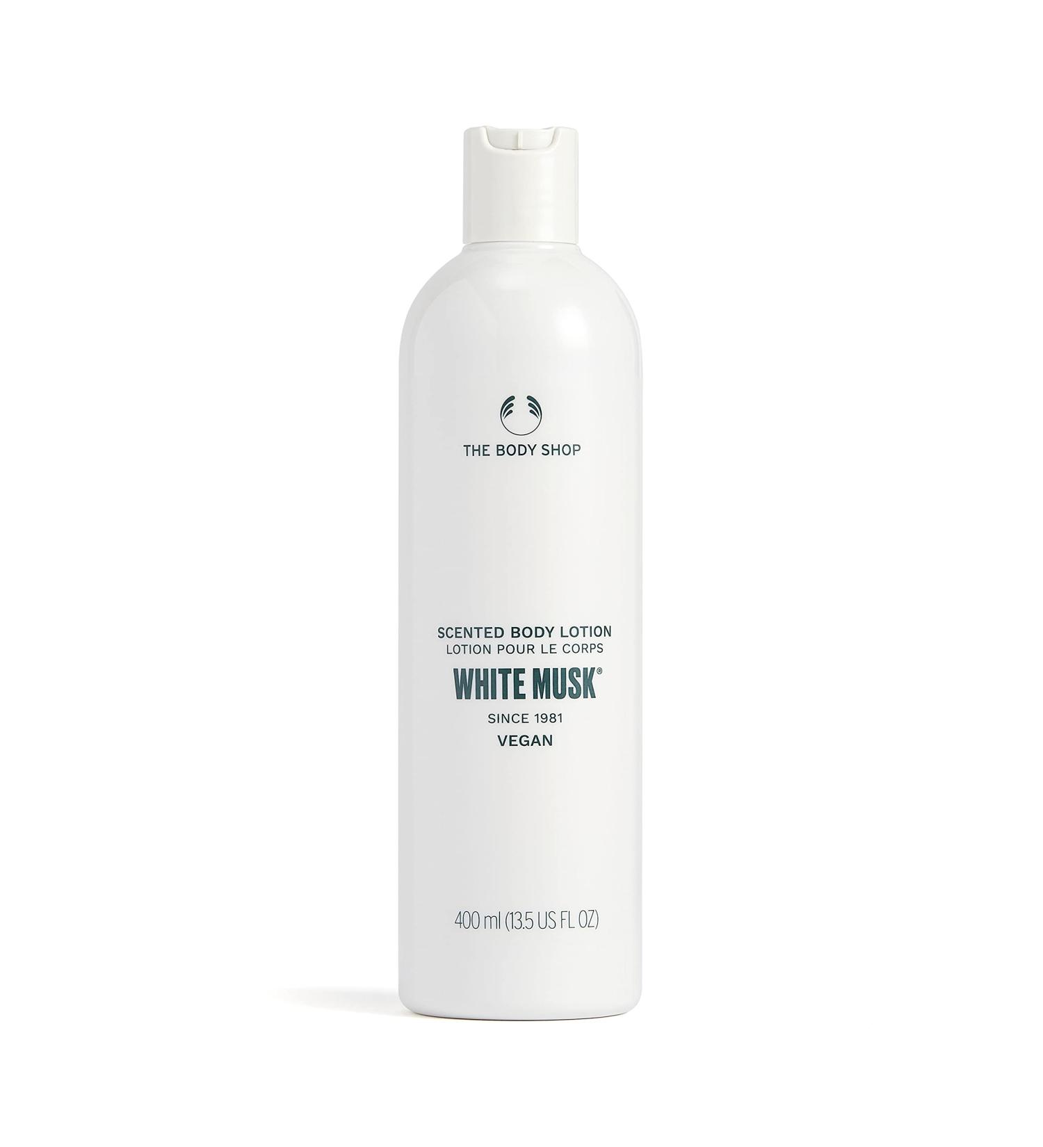 The Body Shop White Musk Smooth Satin Body Lotion  13.5 Fl Oz