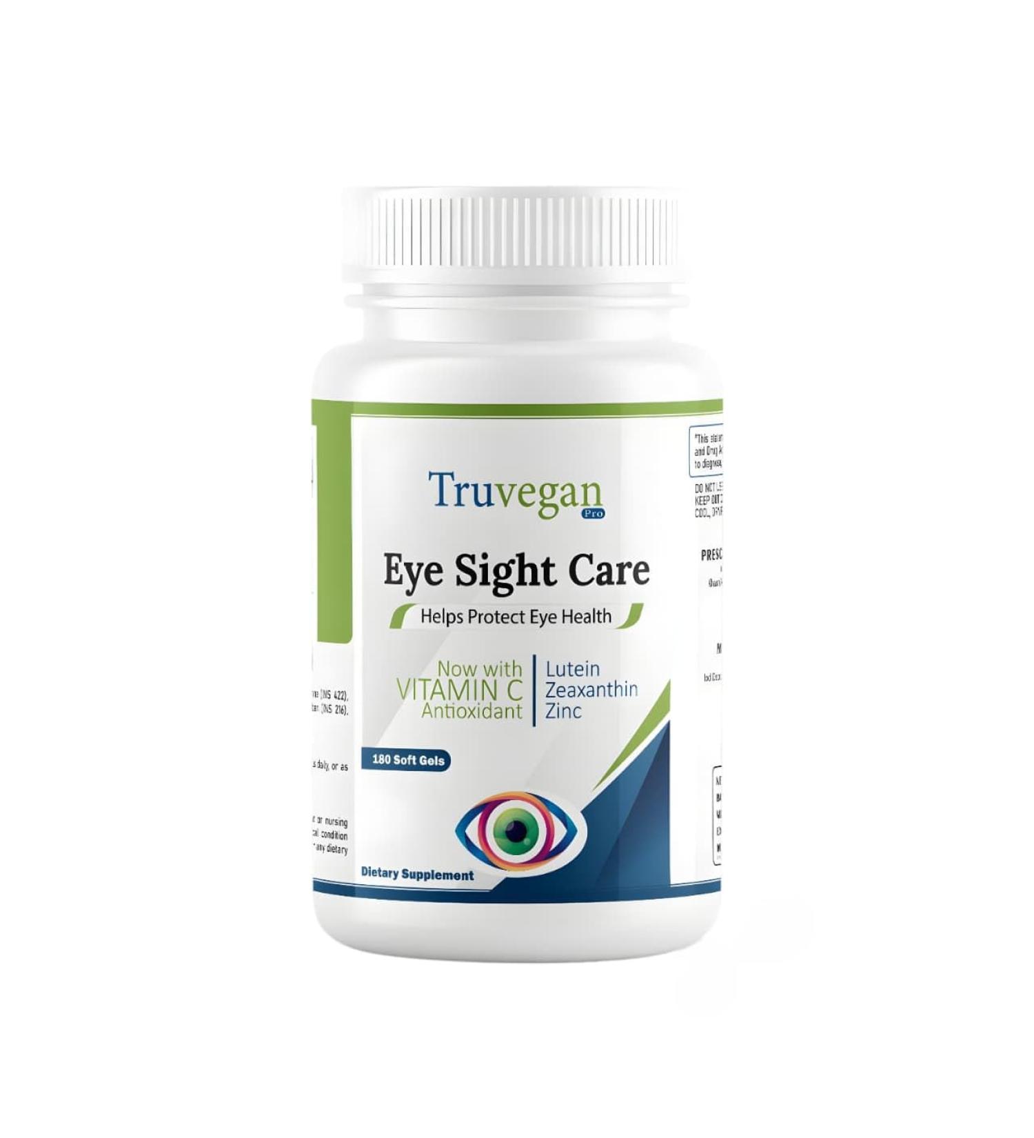 Advanced Eye Formula - 180 Softgels Eye Supplement with Lutein Zeaxanthin Astaxanthin & Zinc Eye Vitamin and Mineral Supplement for Adults & Seniors (3 Months Supply) (Pack of 1) 540 Count (Pack of 1) - Buy Online on GoSupps.com