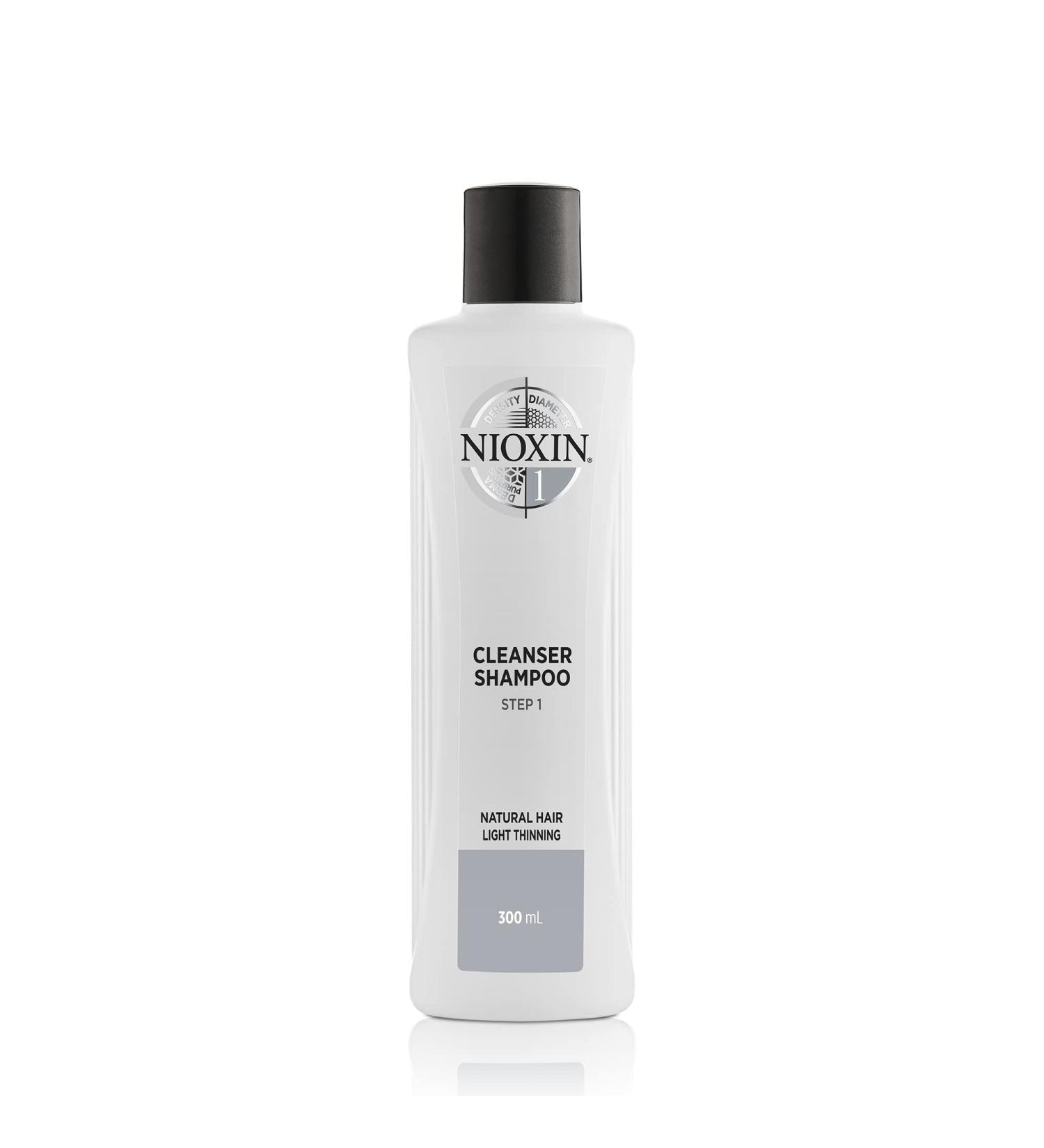 Nioxin System 1 Scalp Cleansing Shampoo with Peppermint Oil 10.14 Fl Oz - Pack of 1 - Buy Online on GoSupps.com