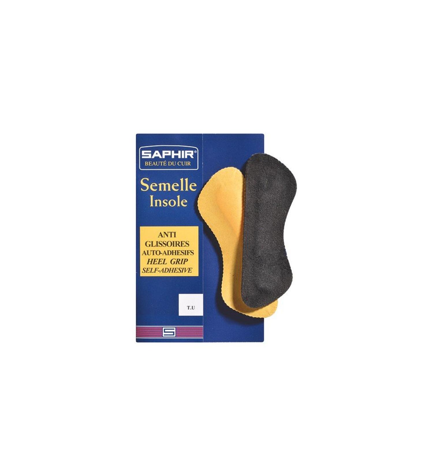 Saphir anti-slip pads for heels black - NOIR 01 - Size: 3 cm