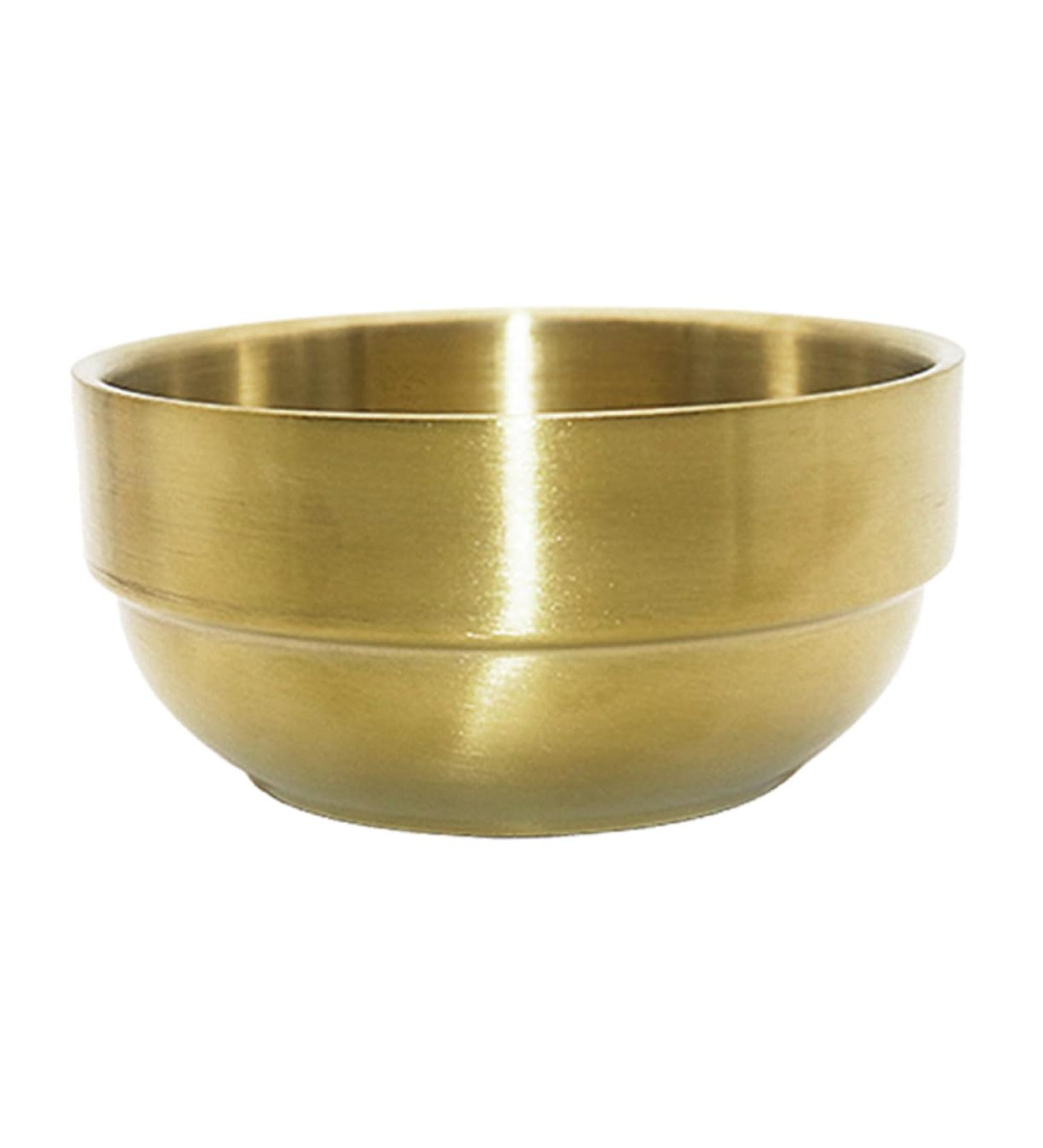 Angoily Stainless Steel Shaving Cream Bowl - 304 Marble Deep Container Tool for Men - Buy Online on GoSupps.com