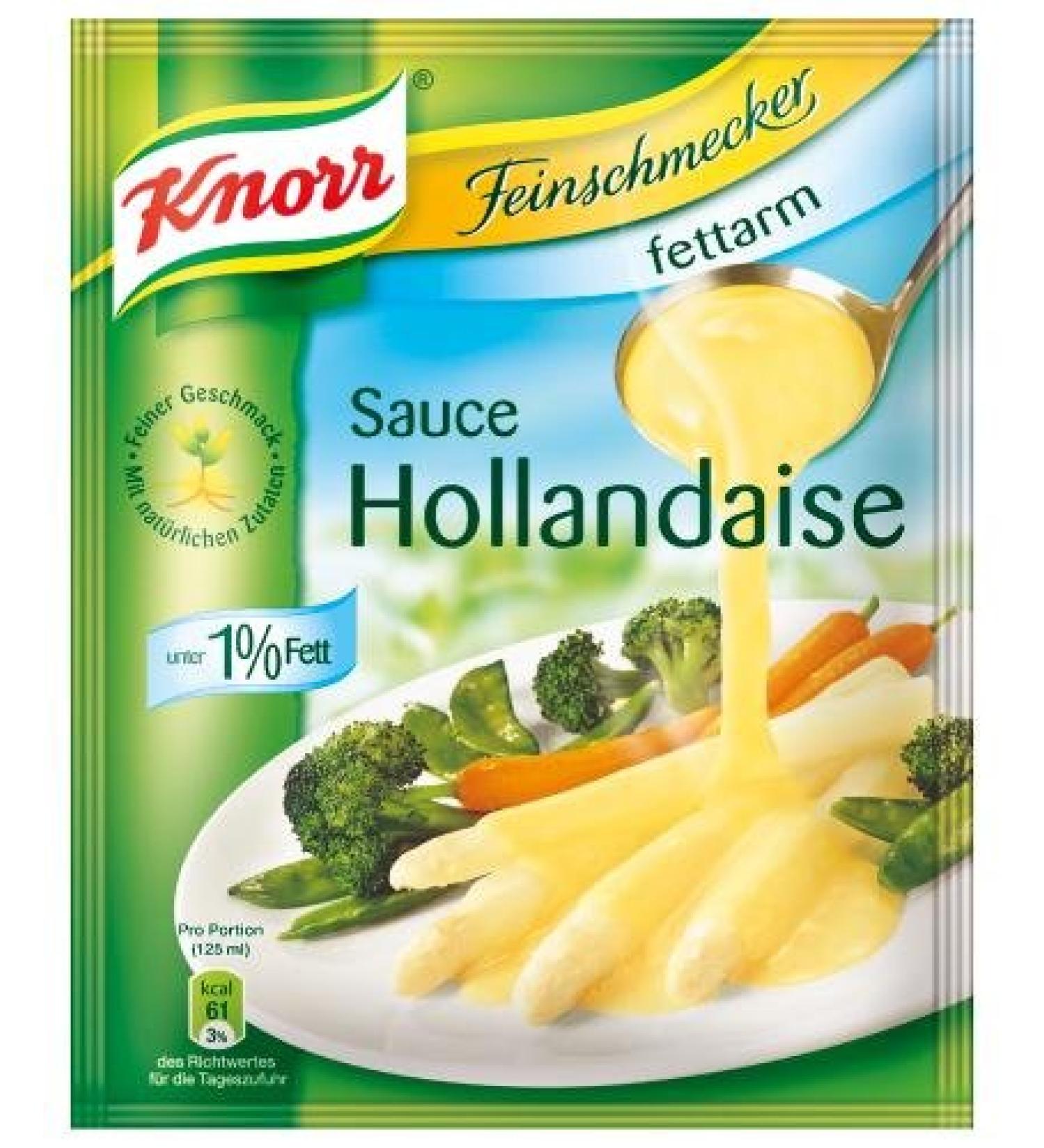 Knorr Gourmet Sauce Hollandaise Low-Fat - 27-Pack (250 ml Bags) | Premium International Shipping - Buy Online on GoSupps.com