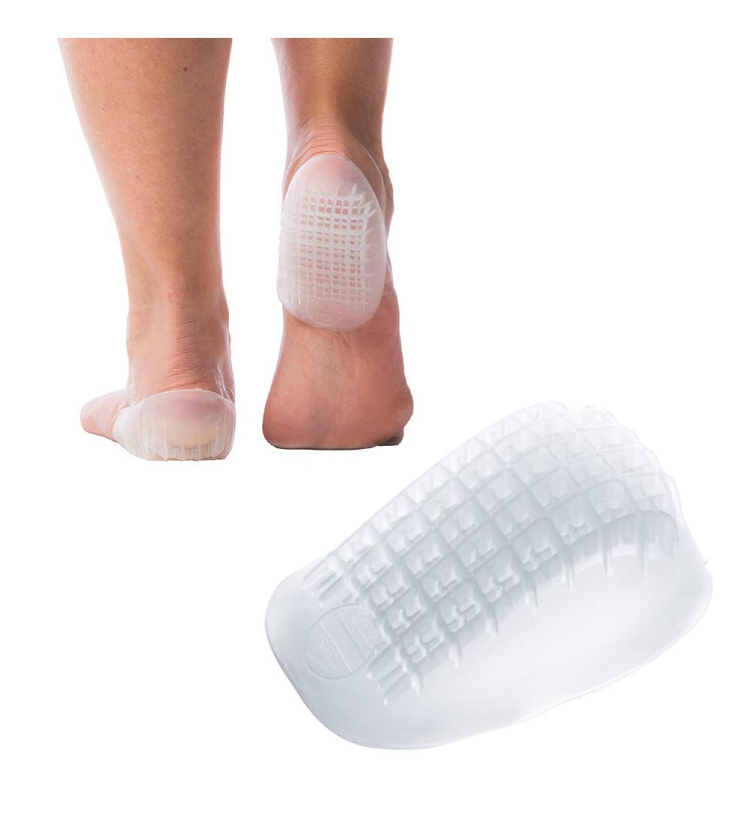 Tulis Heavy Duty Gel Heel Cups - Shock Absorption & Plantar Fasciitis Relief - Made in USA (1 Pair) - Buy Online on GoSupps.com