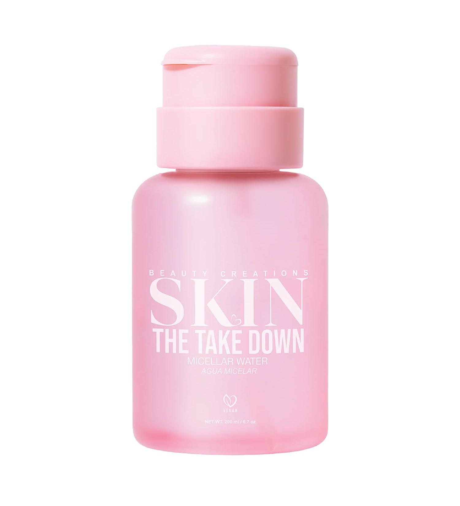 Buy Beauty Creations Skin The Take Down Micellar Water 6.7oz - Gentle Cleansing for All Skin Types | International Shipping Available - Buy Online on GoSupps.com
