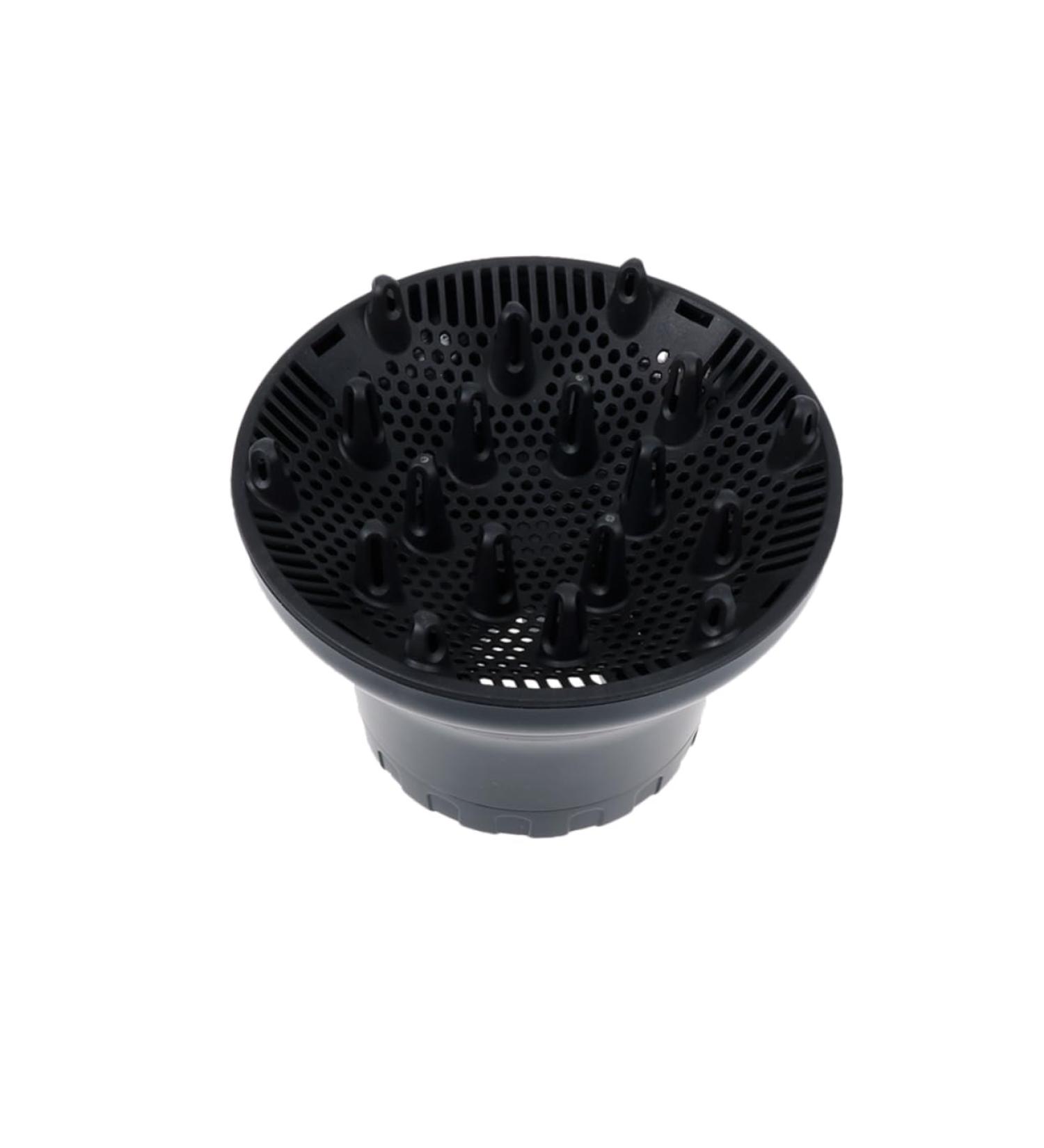 WOONEKY Nozzle for Hair Dryer Hair Dryer Connectors Curly Hair Diffuser Curl Hair Curling Hair Black - Buy Online on GoSupps.com