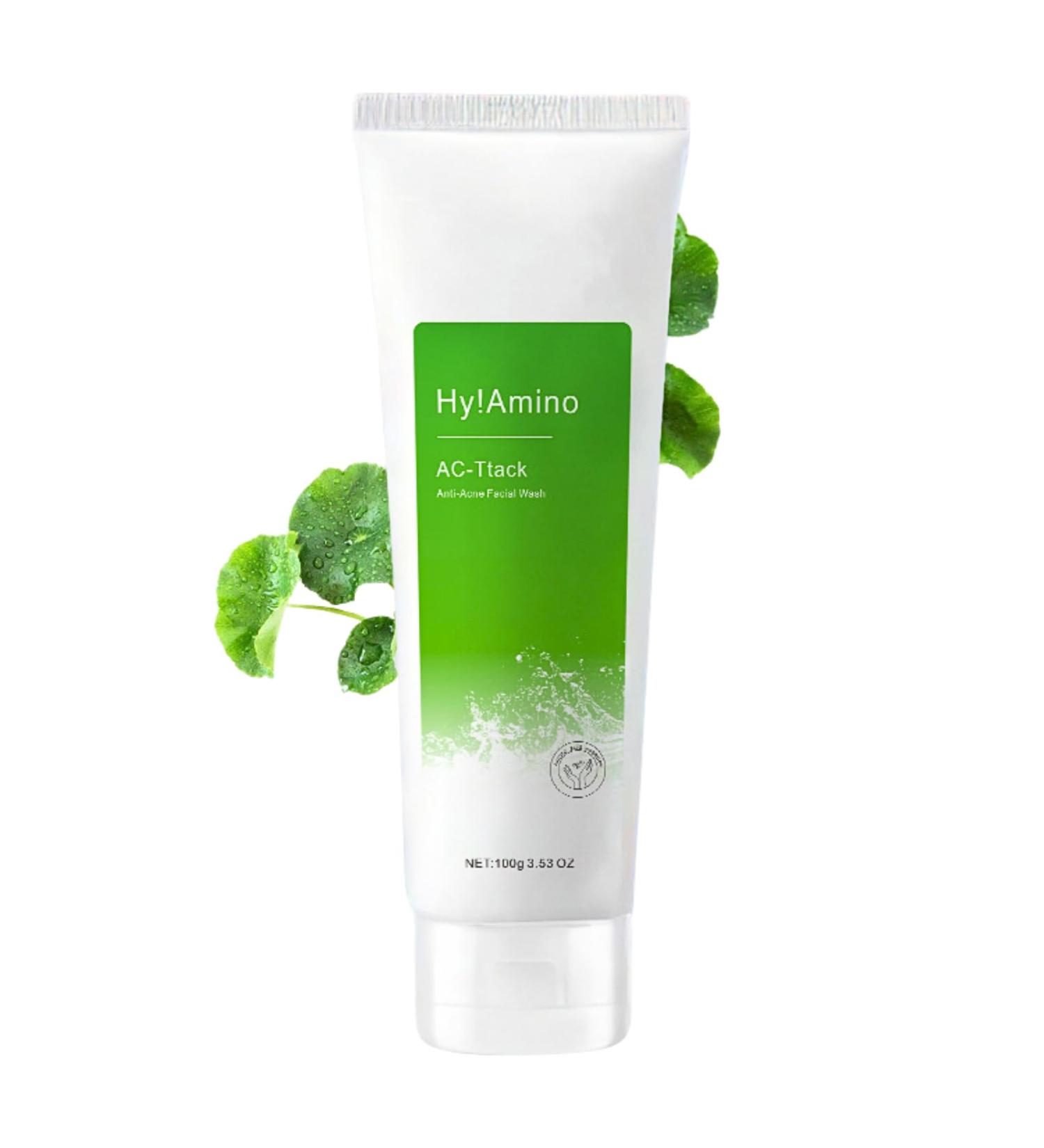 Acne Foaming Wash Acne Face Wash Gentle Face Wash for Acne Prone Skin Anti-Acne Facial Wash for Deep Pore Cleansing Tea Tree Oil Facial Cleanser with Hyaluronic Acid Deep Hydration - Buy Online on GoSupps.com