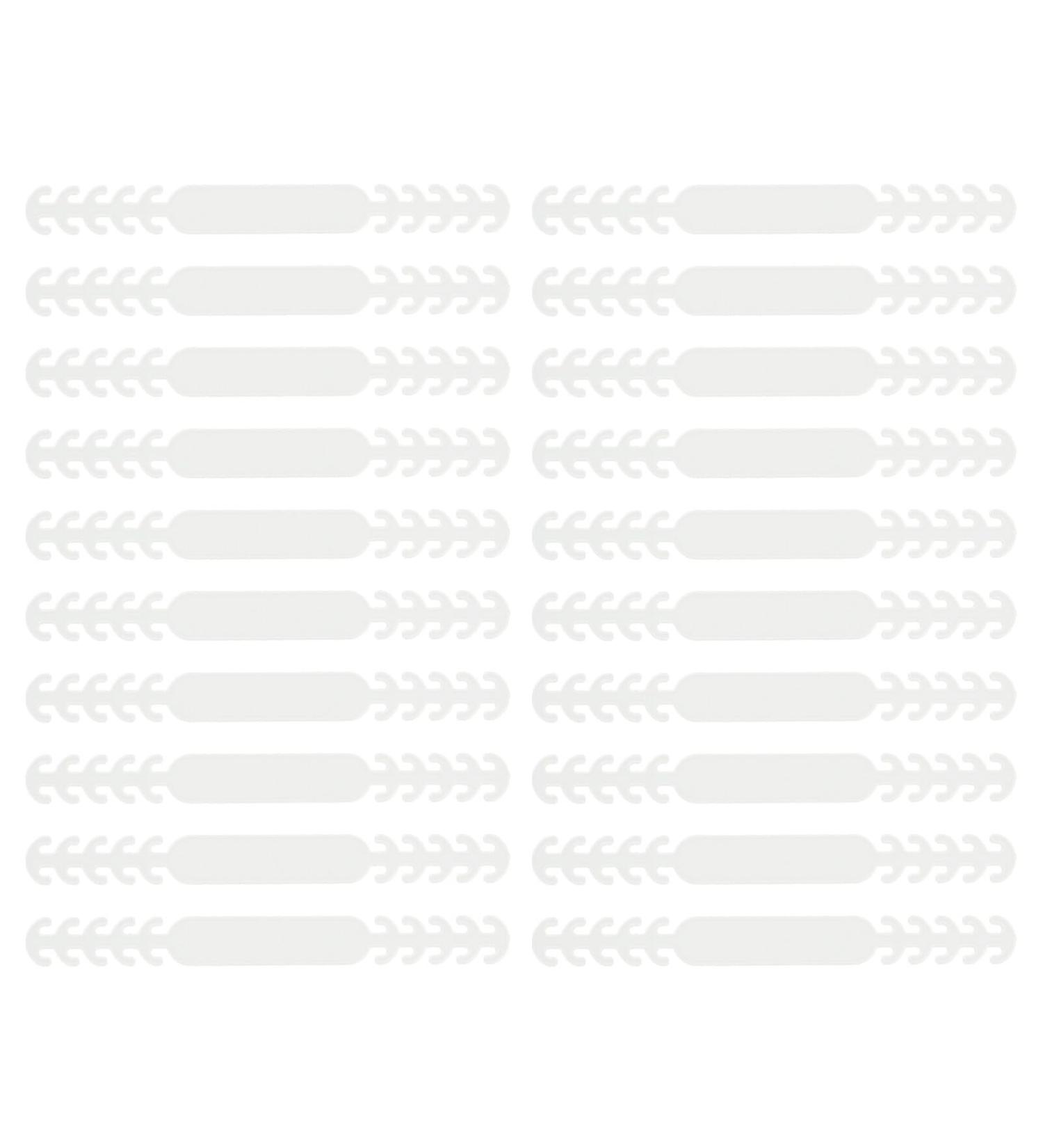 Exceart 40 STK Mask hooks hanging hook earcurrent Face cover hearing protection Adjustable ear lists mask cord buckle buckle for facial mask mask tape adjuster