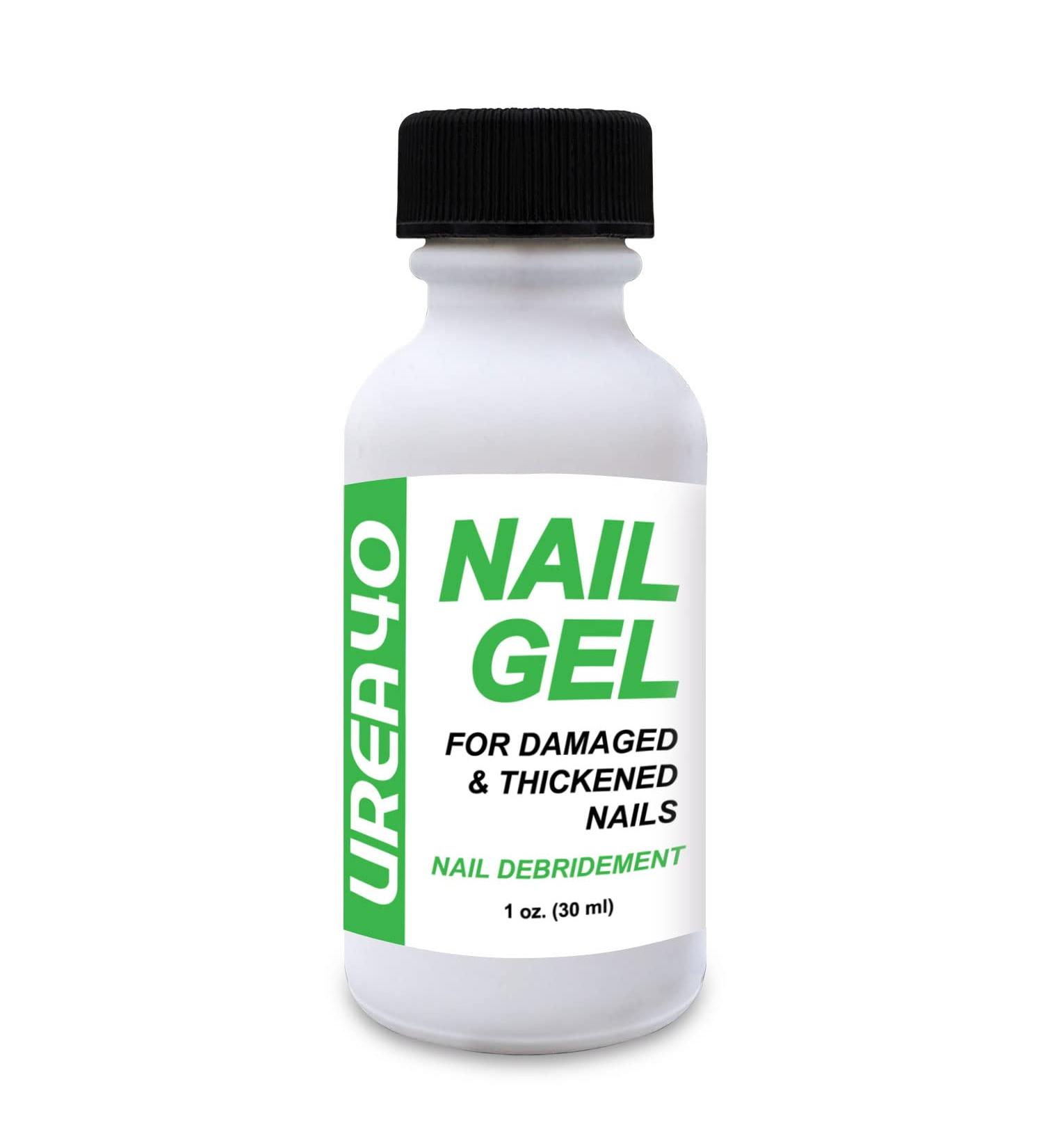 1 oz Urea Nail Gel: Quick-Drying Hard Nail Softener for Stronger Fingernails & Toenails - Superior to Creams with Easy Brush Applicator - Buy Online on GoSupps.com