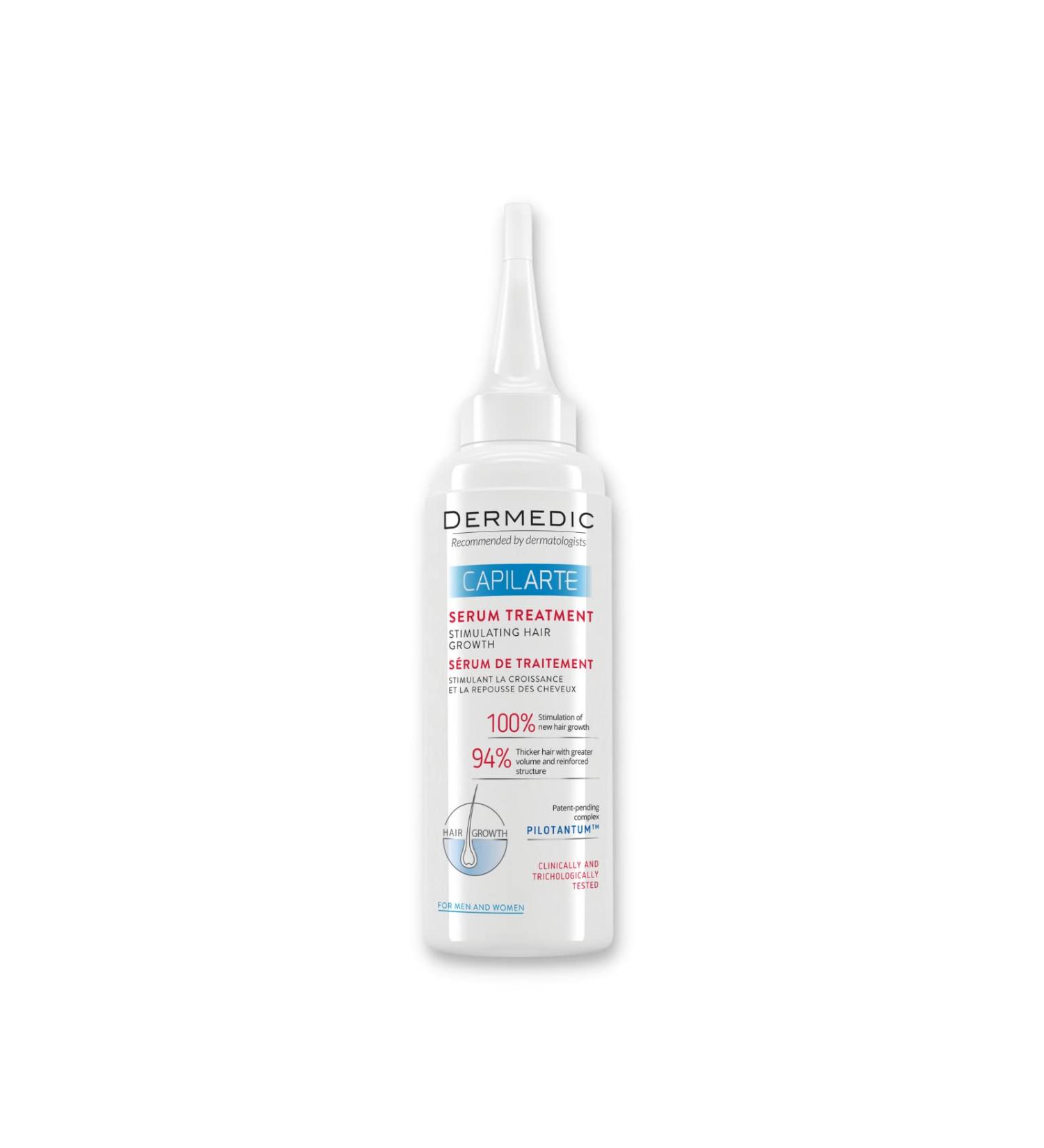 DERMEDIC CAPILARTE Growth Serum 150ml - Stimulate Hair Growth & Revitalize Locks - Buy Online on GoSupps.com