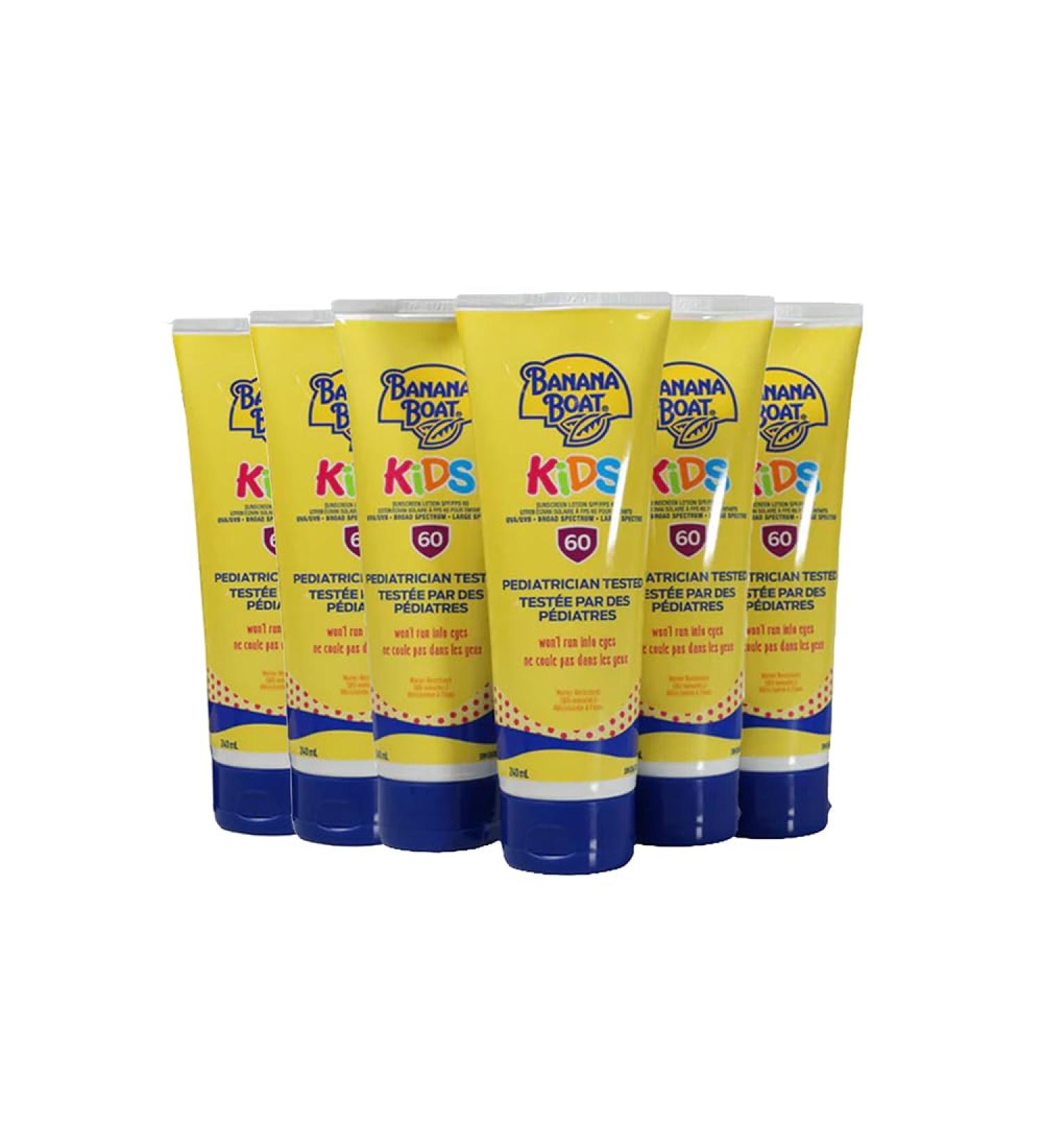 Tear Free Kids Sunscreen Lotion 240mL | Broad Spectrum Ultra Gentle Baby Sunscreen Reef Friendly Sunscreen Sun Screen Pack of (6) - Buy Online on GoSupps.com