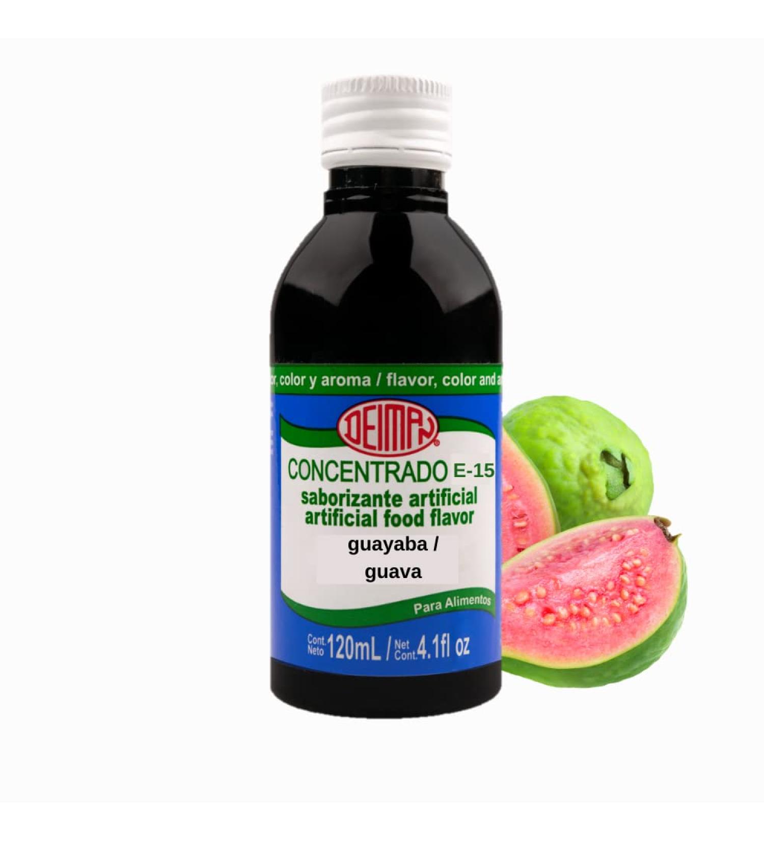 Deiman Artificial Guava Flavoring E-15 - 4 fl.oz | High-Quality Food Flavoring - Buy Online on GoSupps.com