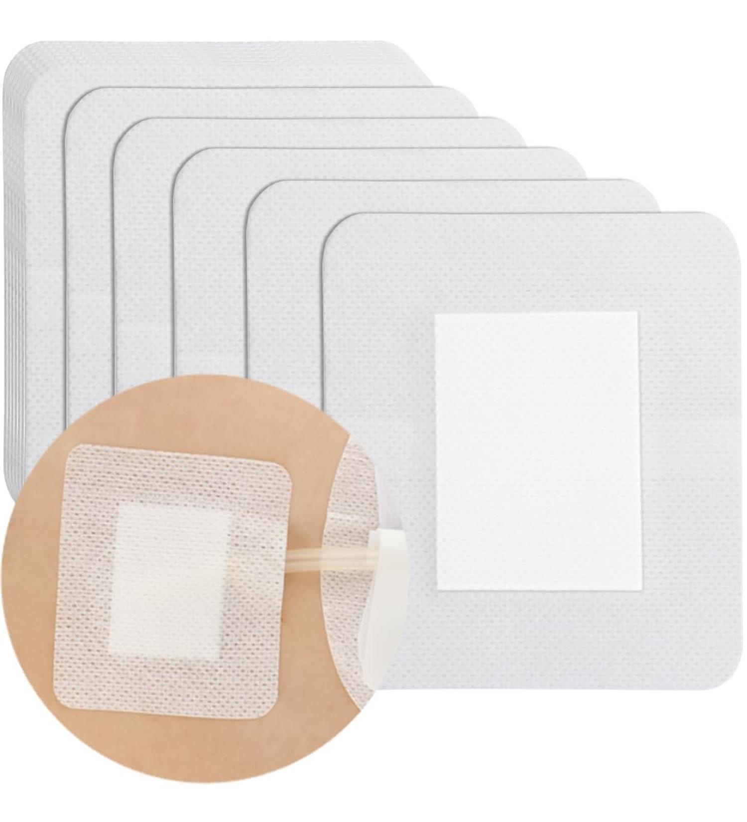 20Pcs Breathable Knee Surgery Bandages - Adhesive Dressing for Knee Replacement Hip Replacement & Post-Surgical Wound Care (2.3x2.7 Inch - Buy Online on GoSupps.com