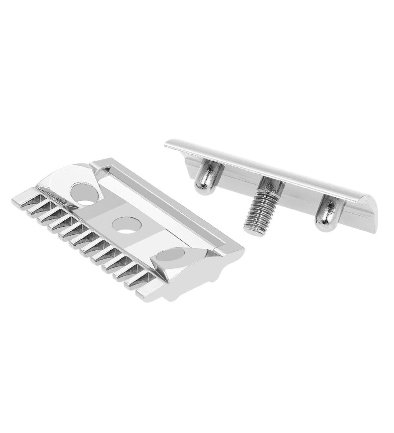Buy Double Blade Razor Open Comb Head | Classic Safety Razor Replacement | Premium Shaving Tool - Buy Online on GoSupps.com