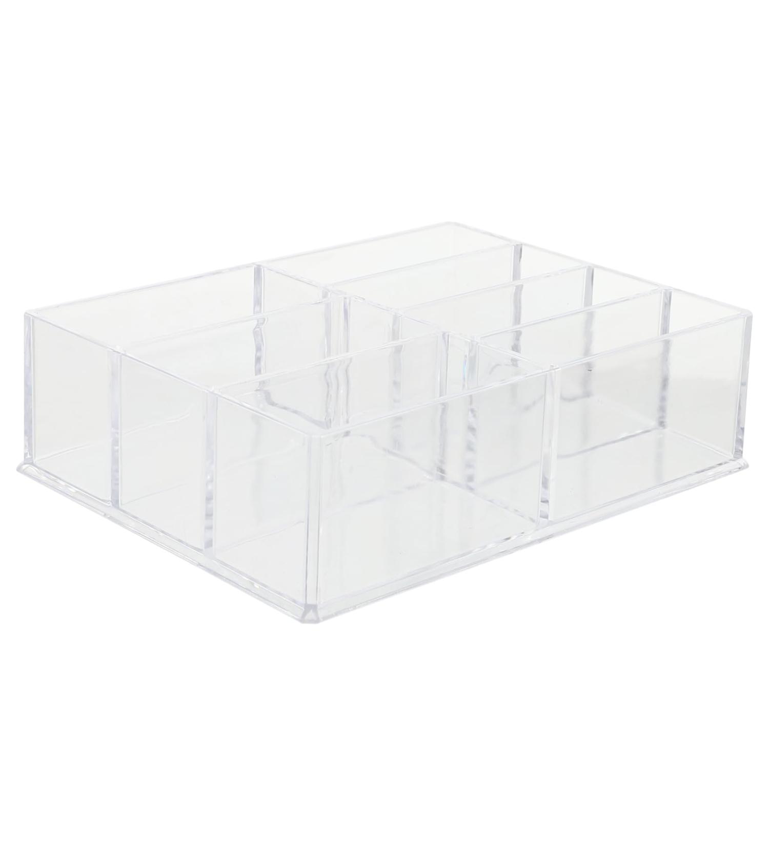 Housoutil 1pc Box Eye Shadow Storage Rack Makeup Office Desktop Jewelry Storage Case Powder Collection Box - Buy Online on GoSupps.com