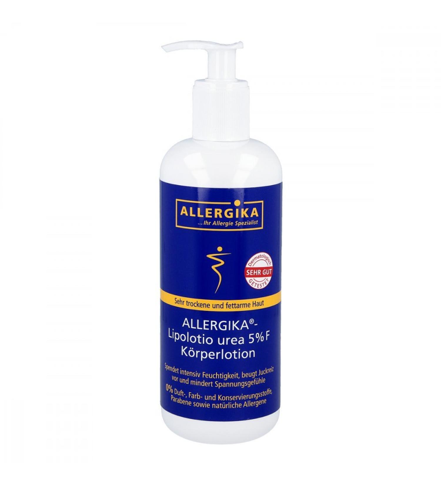 Allergika Lipolotio urea 5% F 500 ml