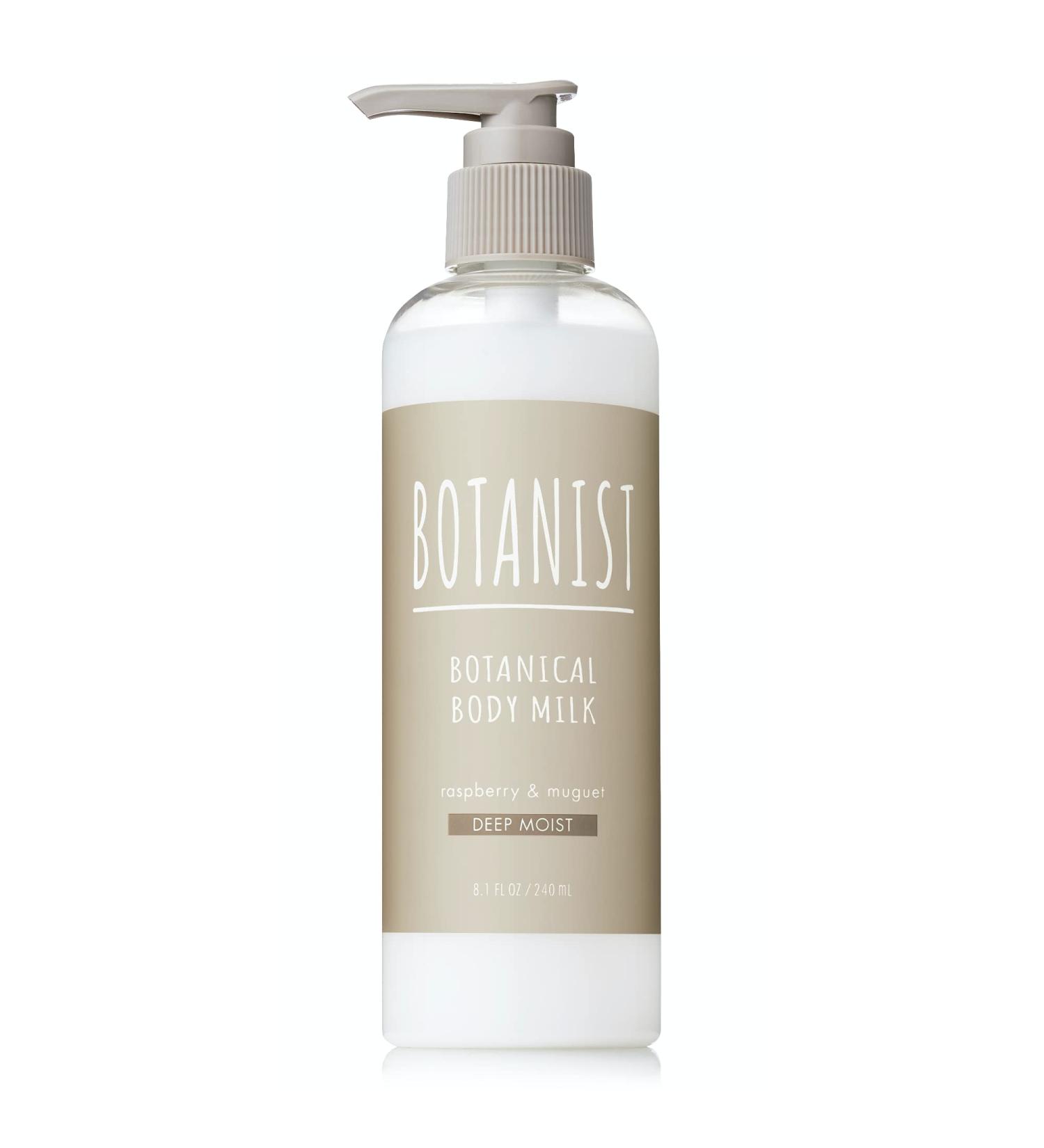 Shop Botanist Moisturizing Body Lotion | Natural Organic Japanese Skin Care for Sensitive Dry Skin | Raspberry & Muguet 8.1 Fl Oz - Buy Online on GoSupps.com