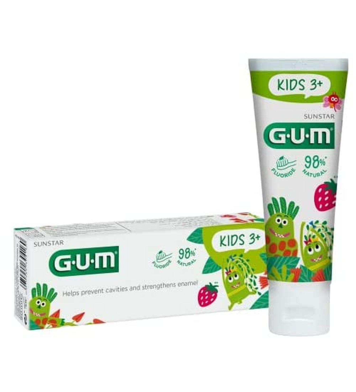 Gum Crema Dental Kids 2 6 A os Fresa - Buy Online on GoSupps.com