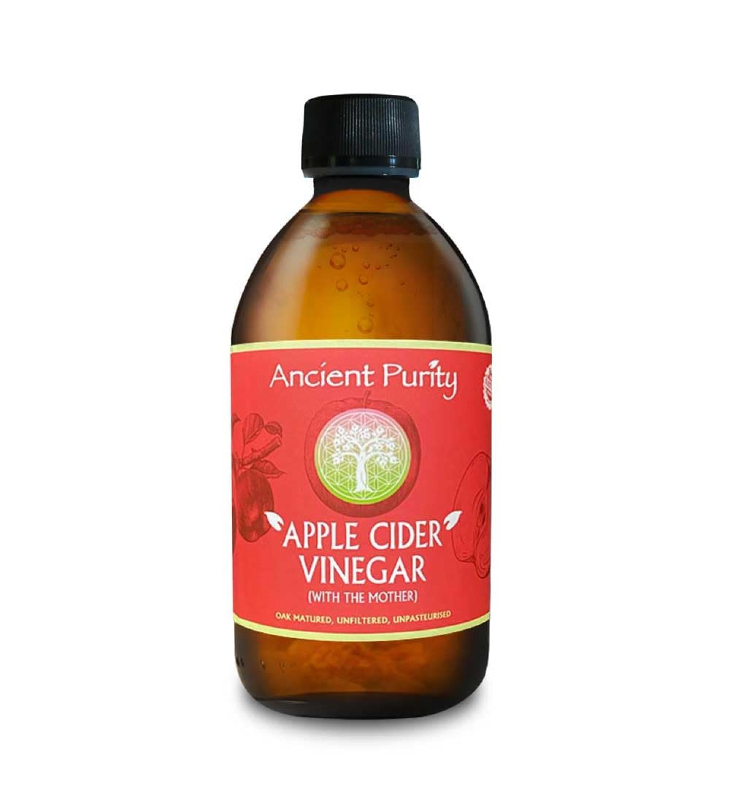  Ancient Purity Apple cider vinegar - 500 ml with unpasteurized mother - Buy Online on GoSupps.com