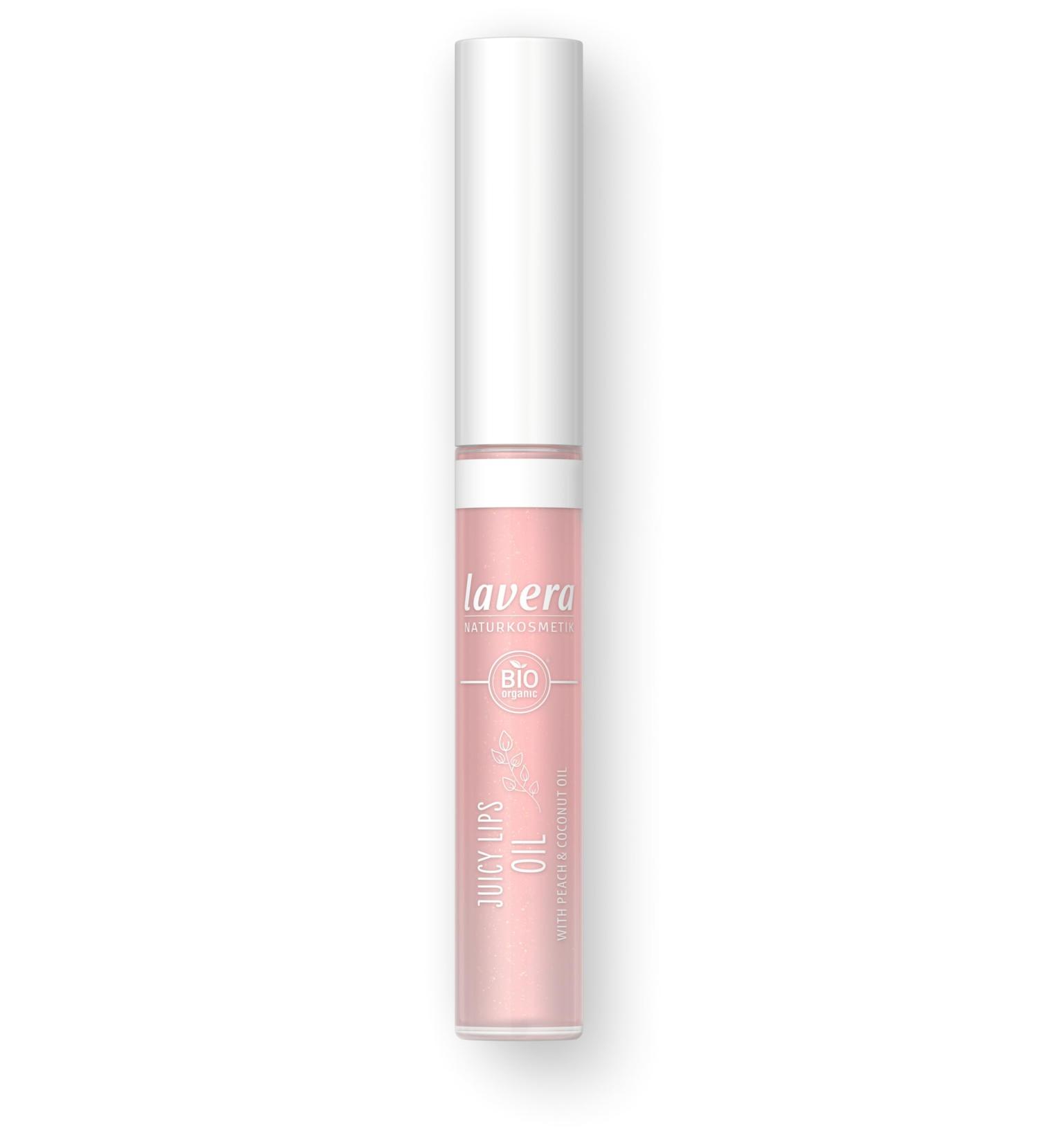 lavera Juicy Lips Oil - Combines rich care with intense shine - Protects lips from drying out - Very light texture - vegan - Natural cosmetics (1x 13.1 g) - Buy Online on GoSupps.com