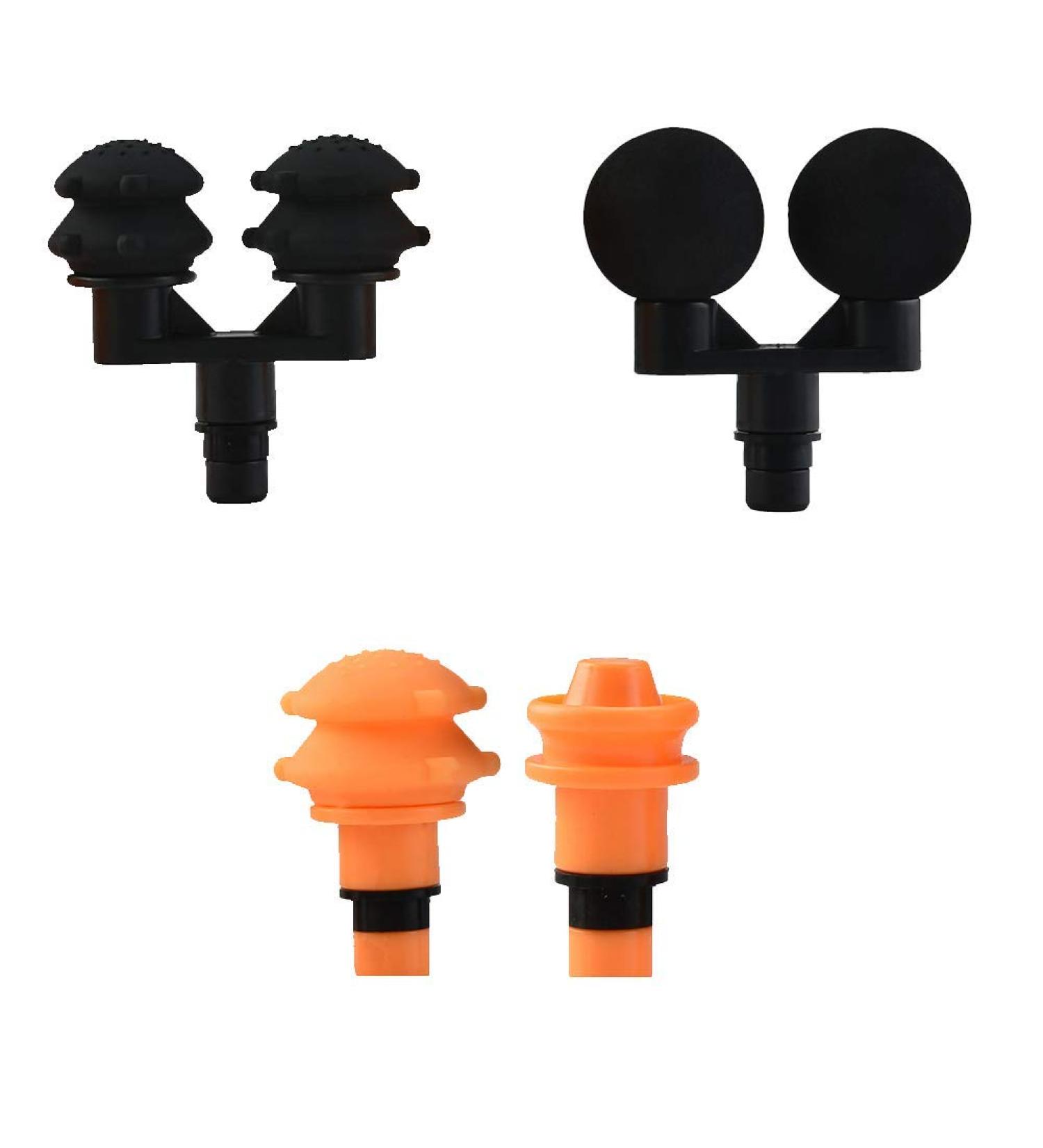 19mm Massage Gun Head Attachment for Deep Tissue Muscle Relaxation - Trigger Point Massager Replacement Plug-n-Play Adapter - Buy Online on GoSupps.com