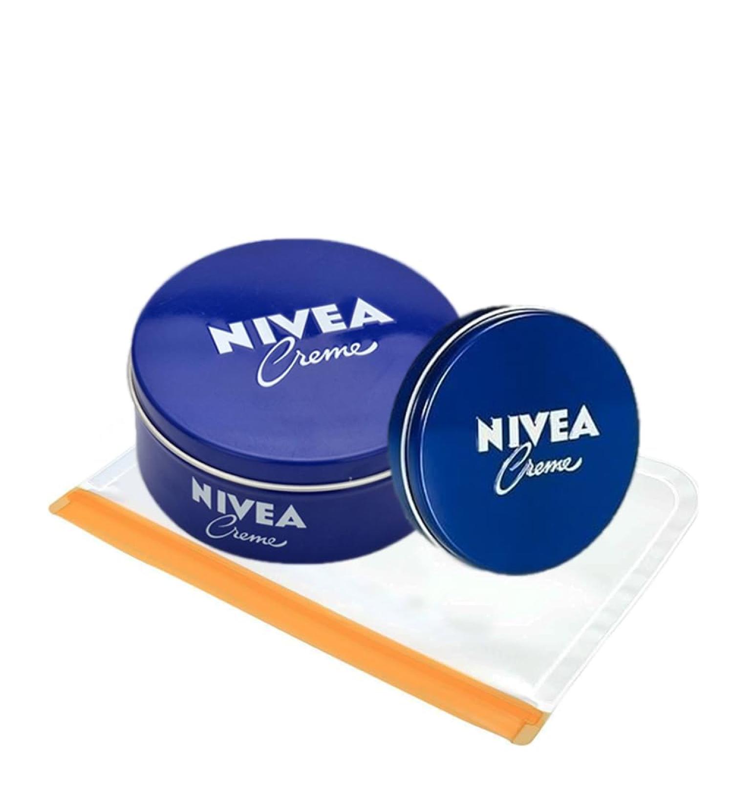 Buy NIVEA Creme Body Cream & Moisturizing Cream Bundle - Authentic German 150ml & 250ml + RadianceAura Travel Bag - International Shipping Available - Buy Online on GoSupps.com