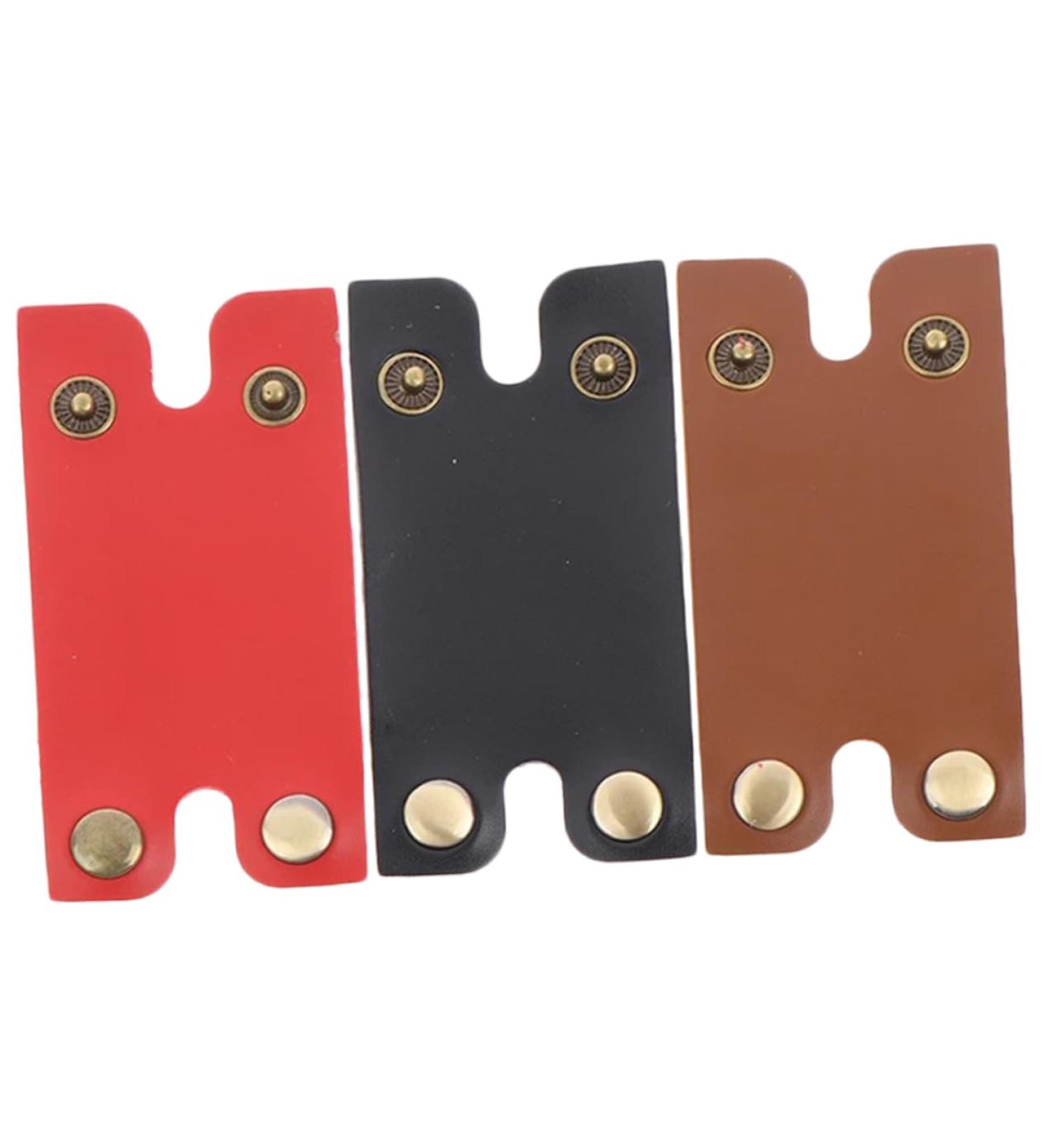 Magiclulu 3-Piece Leather Razor Case - Durable Scratch-Resistant Storage Sleeve for Safe Razor Supply - Buy Online on GoSupps.com