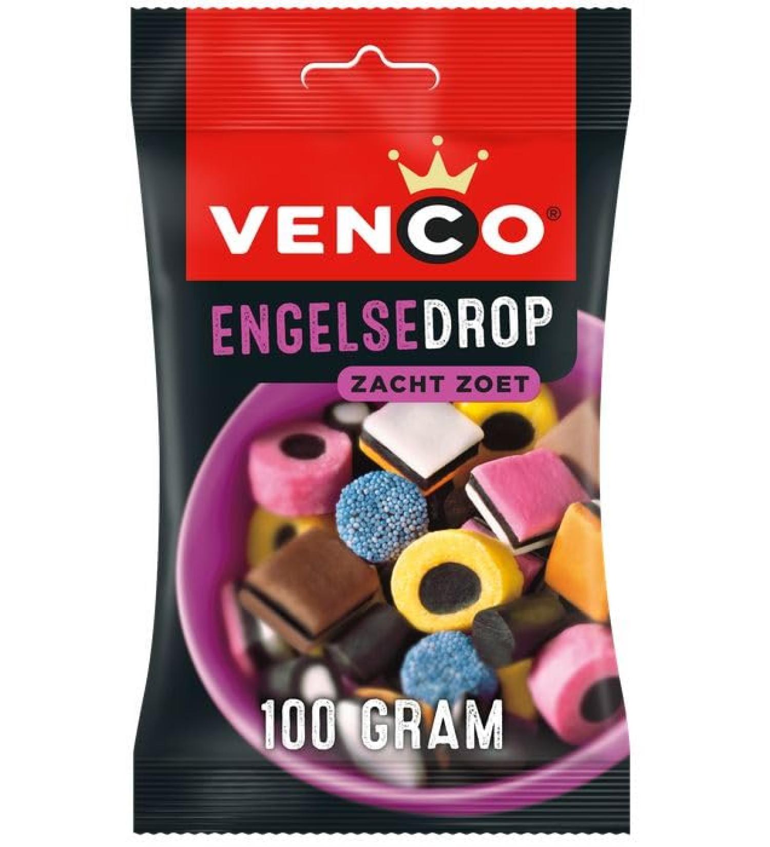 Venco - English licorice (12 units of 100g) - Buy Online on GoSupps.com