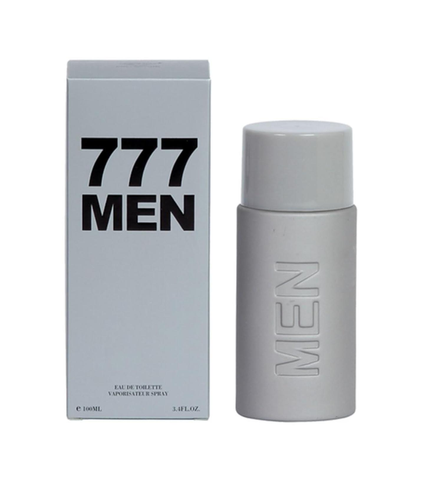 777 Men Perfume - 100ml Eau De Parfum Vaporisateur Spray - Long Lasting Fruity & Woods Oil From France