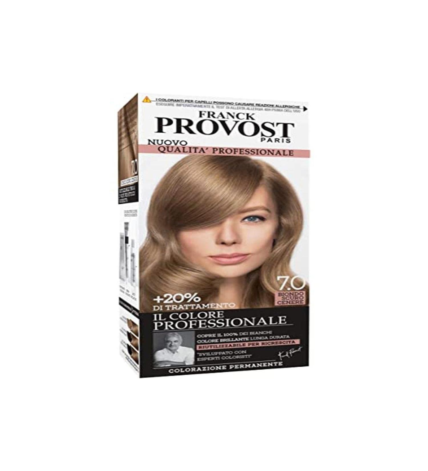 Franck Provost Hair Color, Professional At-Home Color, Enhances Highlights and Shine, Precision Brush Included, Radiant Blonde