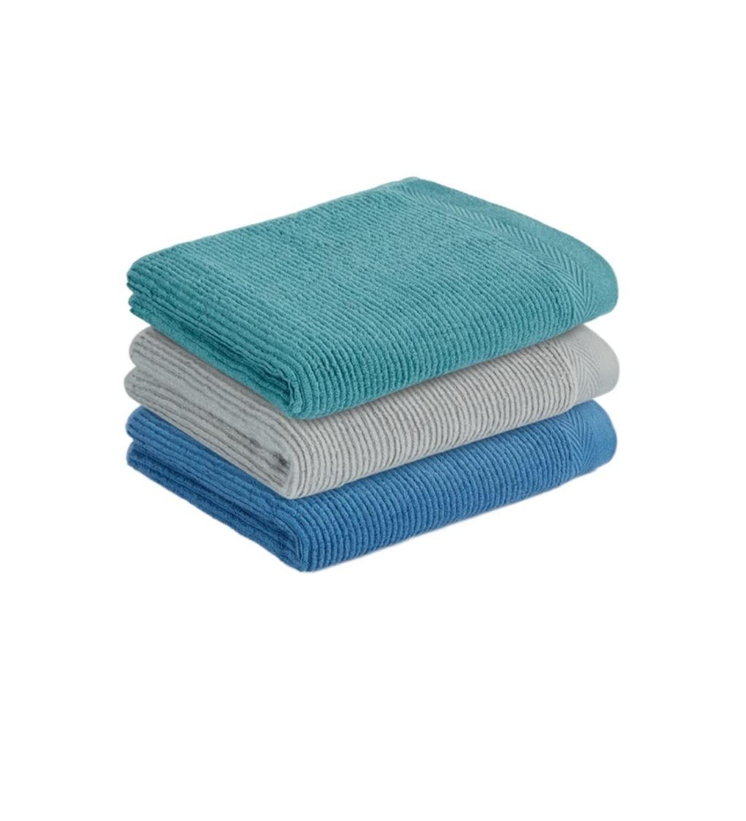 Quick-Dry Face Towel Set - 3pcs Suction Bath Towels for Women | Soft & Absorbent 34x75cm - Buy Online on GoSupps.com