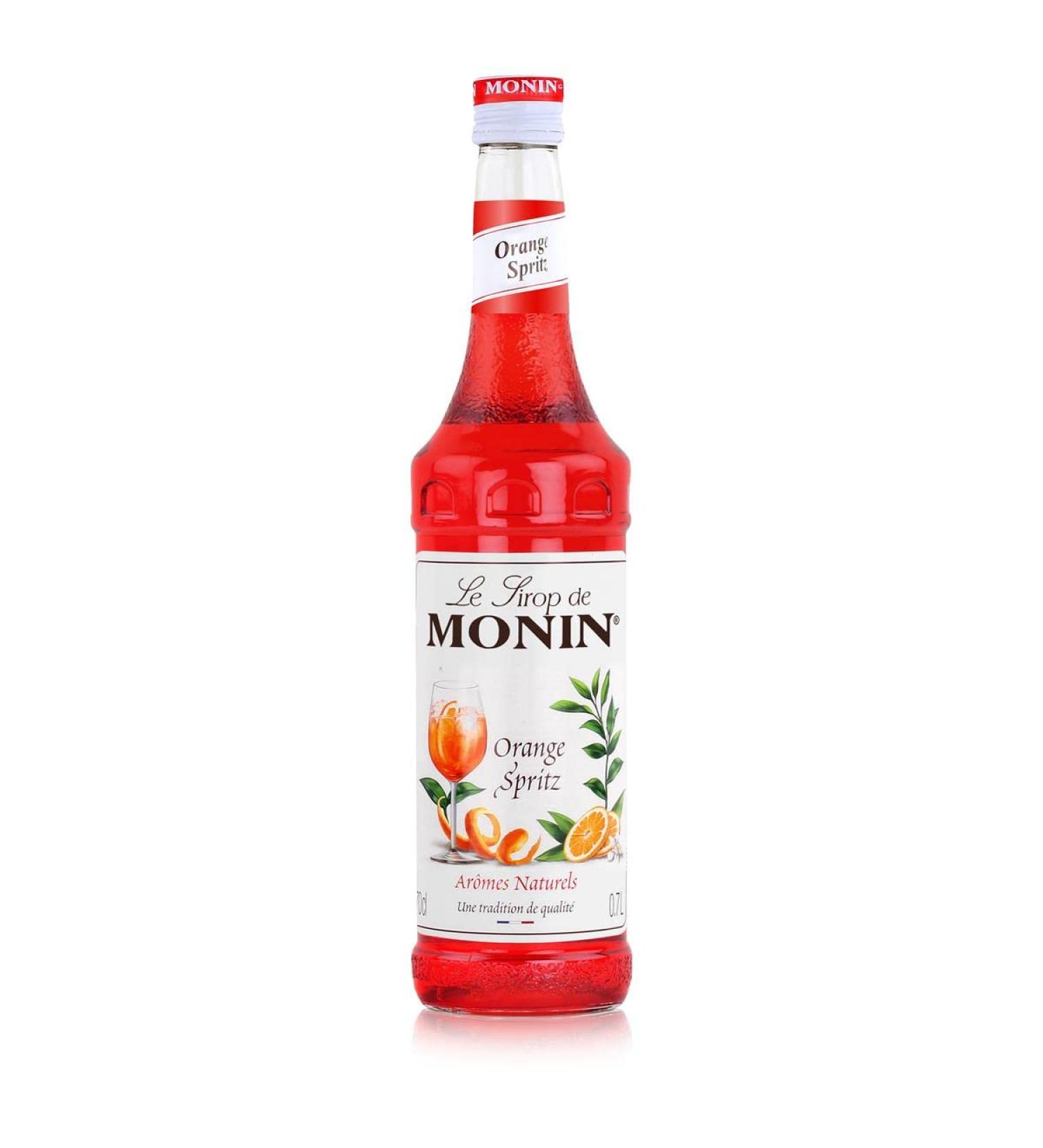 Monin Syrup Orange Spritz 0.70L | Premium Flavoring for Cocktails & Beverages - Buy Online Internationally - Buy Online on GoSupps.com