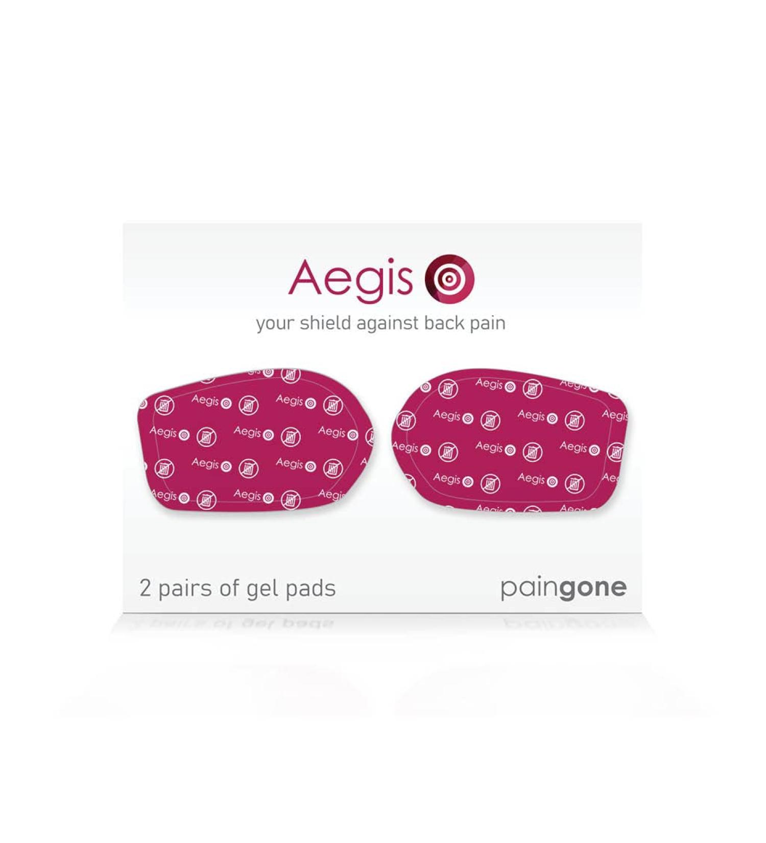 Aegis Gel Pads for Back Pain Relief | Protect Against Sciatica Muscle Tension & Stenosis | International Shipping Available - Buy Online on GoSupps.com