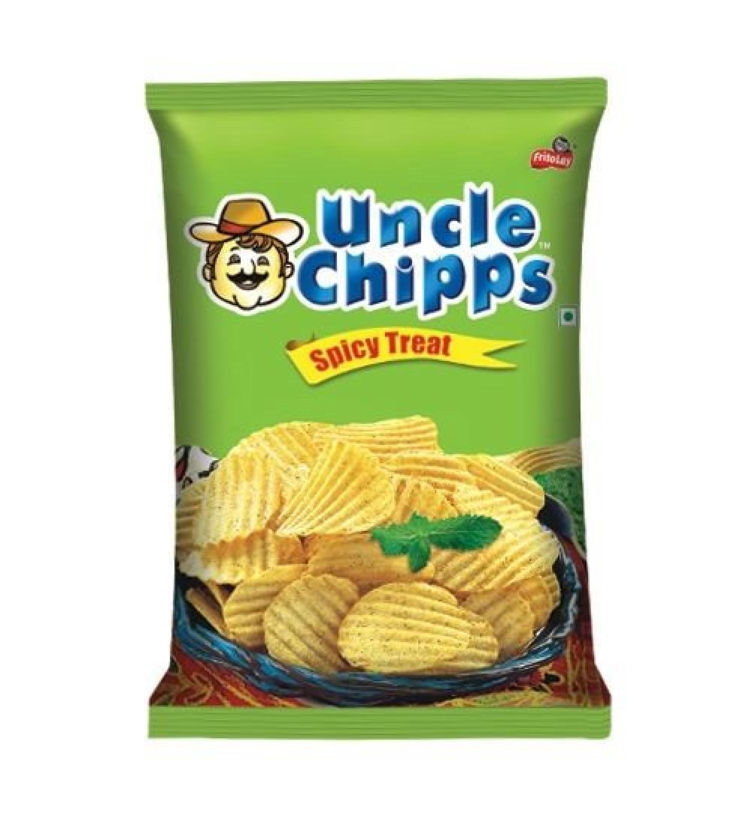 Uncle Chipps Spicy Treats 50g (Pack of 25)