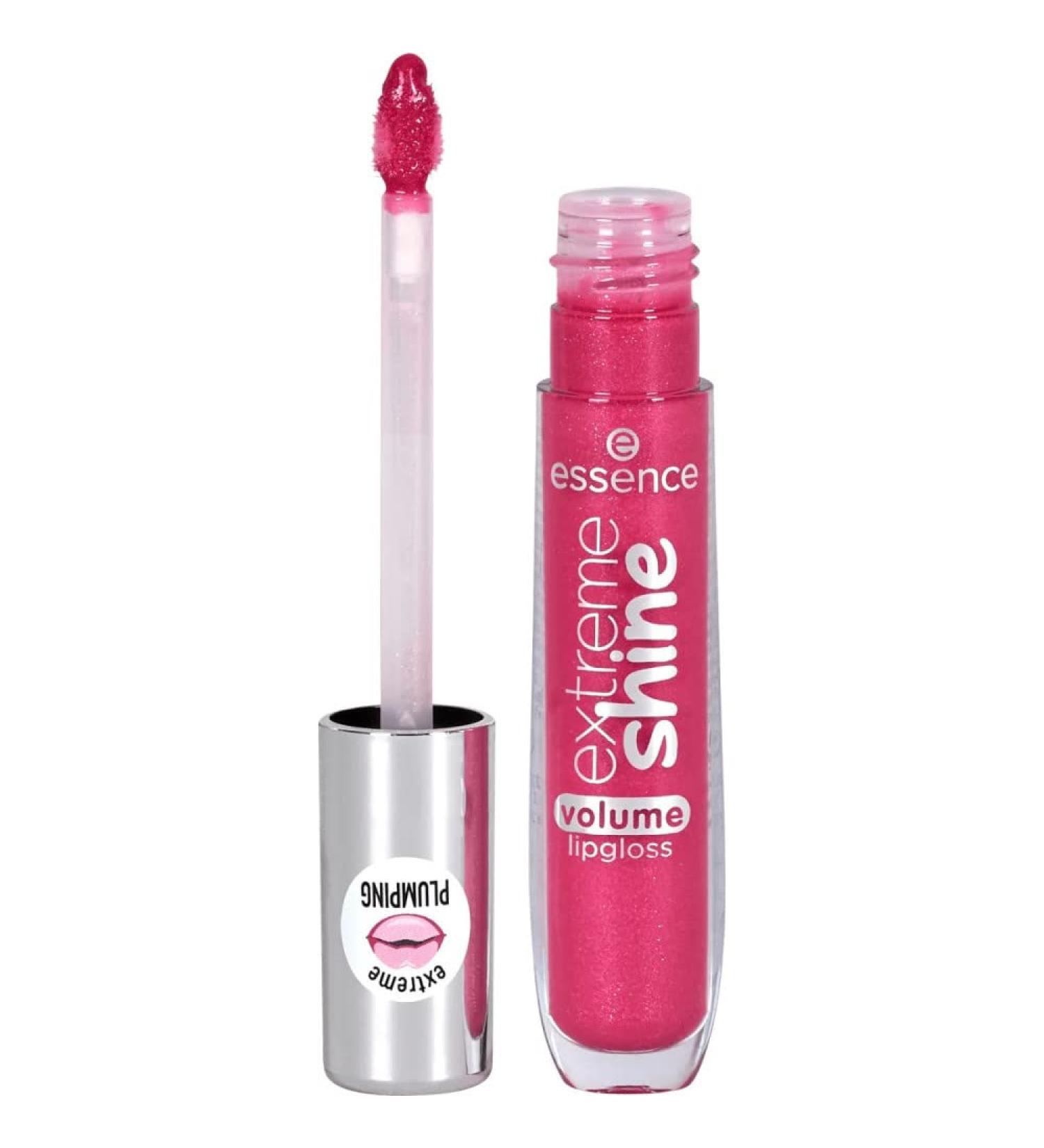 Essence Extreme Shine Volume Lip Gloss - No. 103 Pretty in Pink | Vegan Oil-Free Translucent Shine (5ml) - Buy Online on GoSupps.com