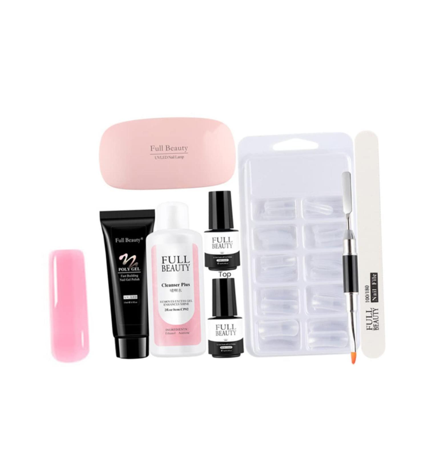 DOITOOL 1 Set Pieces Manicure Tools Set Nail Decorative Beauty Tool Nail Art Gel Professional Nail Kit Diy Nail Art Tools Nail Art Kit Nails Kit Nail Polish Tools Mini Nail Piece Plastic 17.8x1.5cm As Shown - Buy Online on GoSupps.com