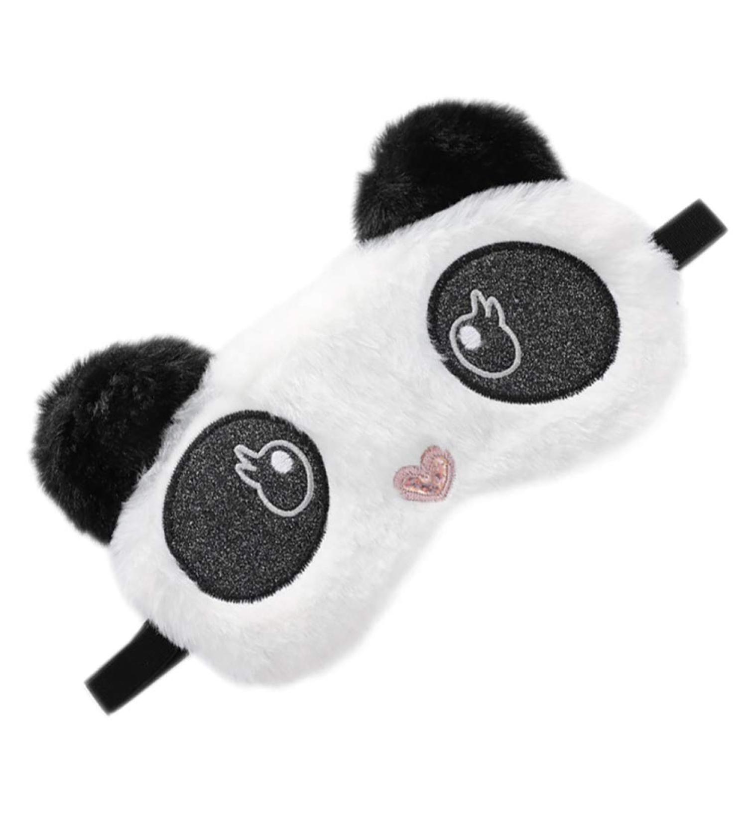 Buy Panda Kids Eye Mask - Comfortable Sleep Mask for Adults & Children | Black Eye Patch & Light Shading | International Shipping - Buy Online on GoSupps.com