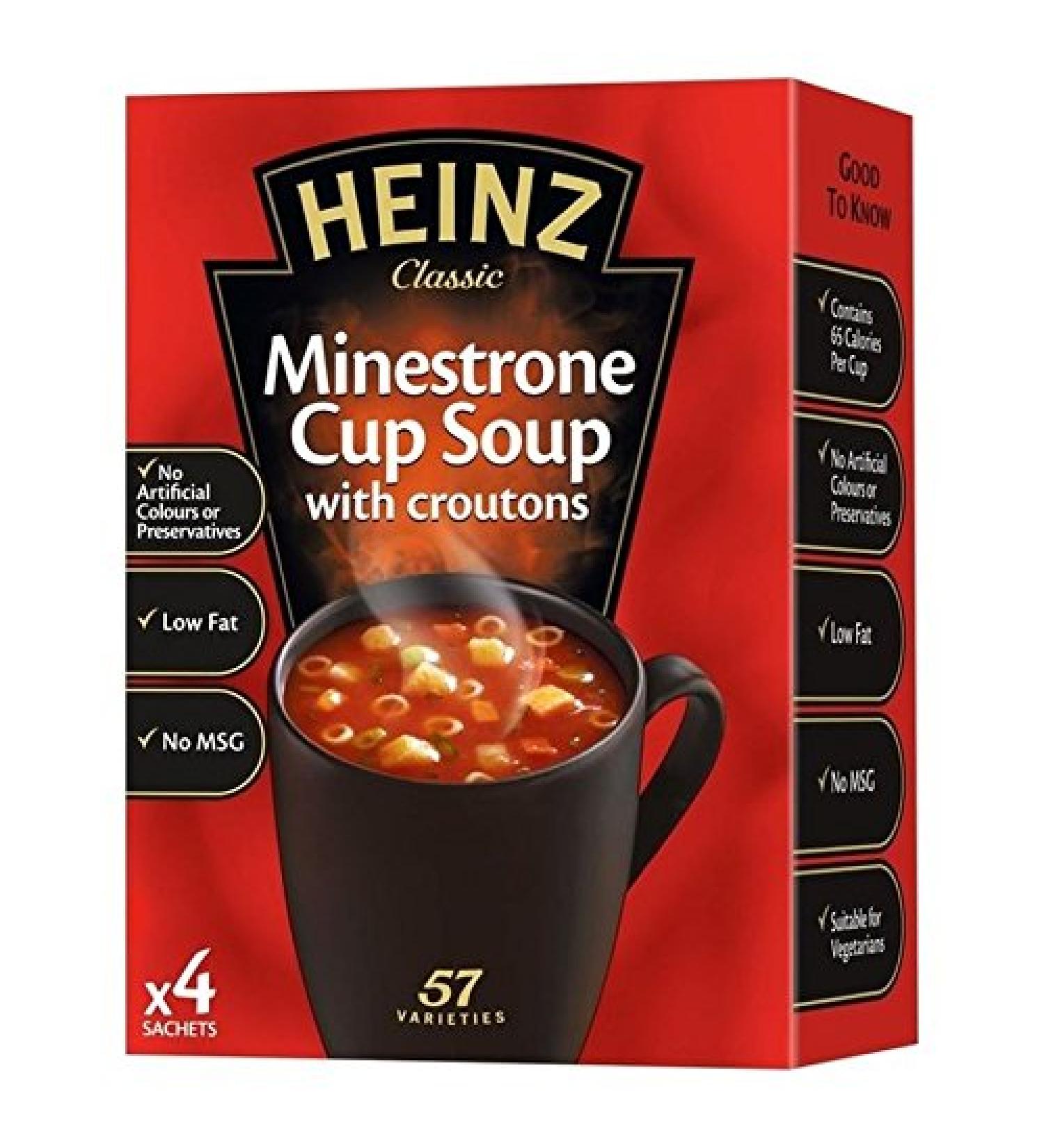 Heinz Minestrone Dry Soup Cups 72 g Set of 6