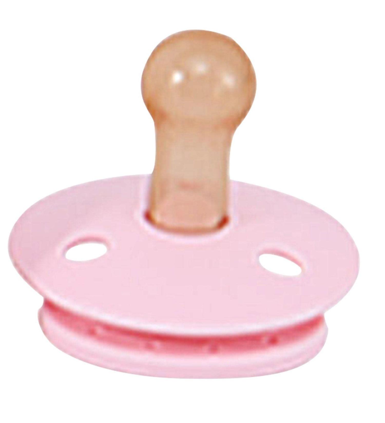 Shop Synyey 3 PCs Baby Beißring Schnuller - Natural Rubber Soothing Pacifiers for Newborns | Cherry-Shaped Nipples & Portable Design in Pink - Buy Online on GoSupps.com