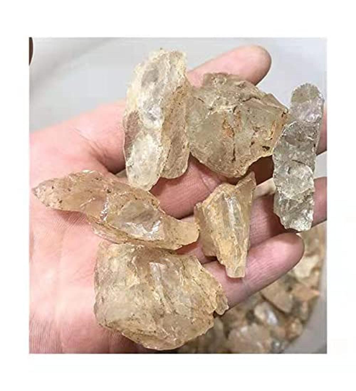 Natural Clear Quartz Crystal Tumble Crystals for Decoration 200g Stone Mineral Specimen - Buy Online on GoSupps.com