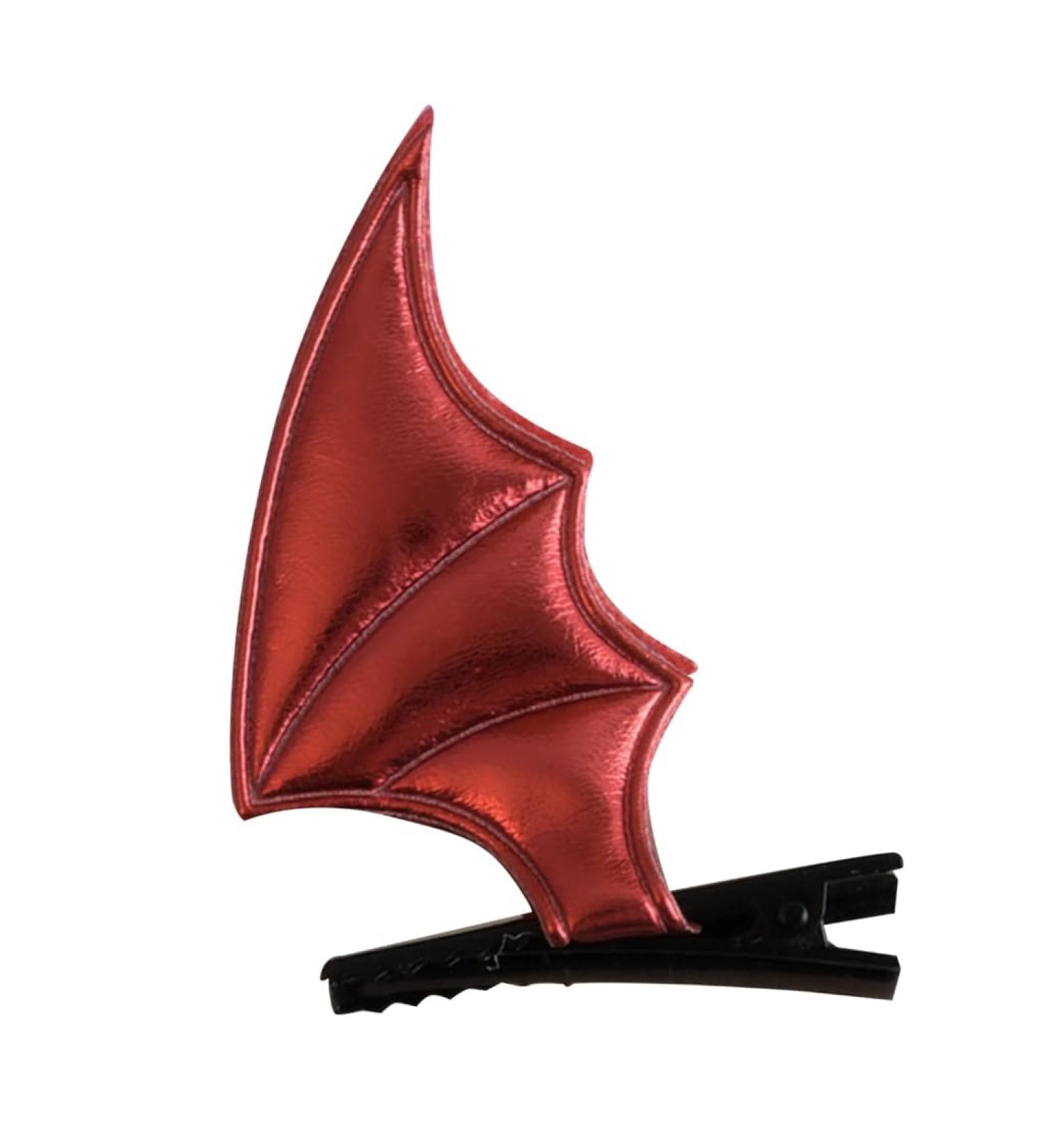 xbiez Kid Girl Toddler Horror Bat Hairclip Women Girl Haipin Multifunction Hair Supplies for Indoor Outdoor Traveling Hiking - Buy Online on GoSupps.com