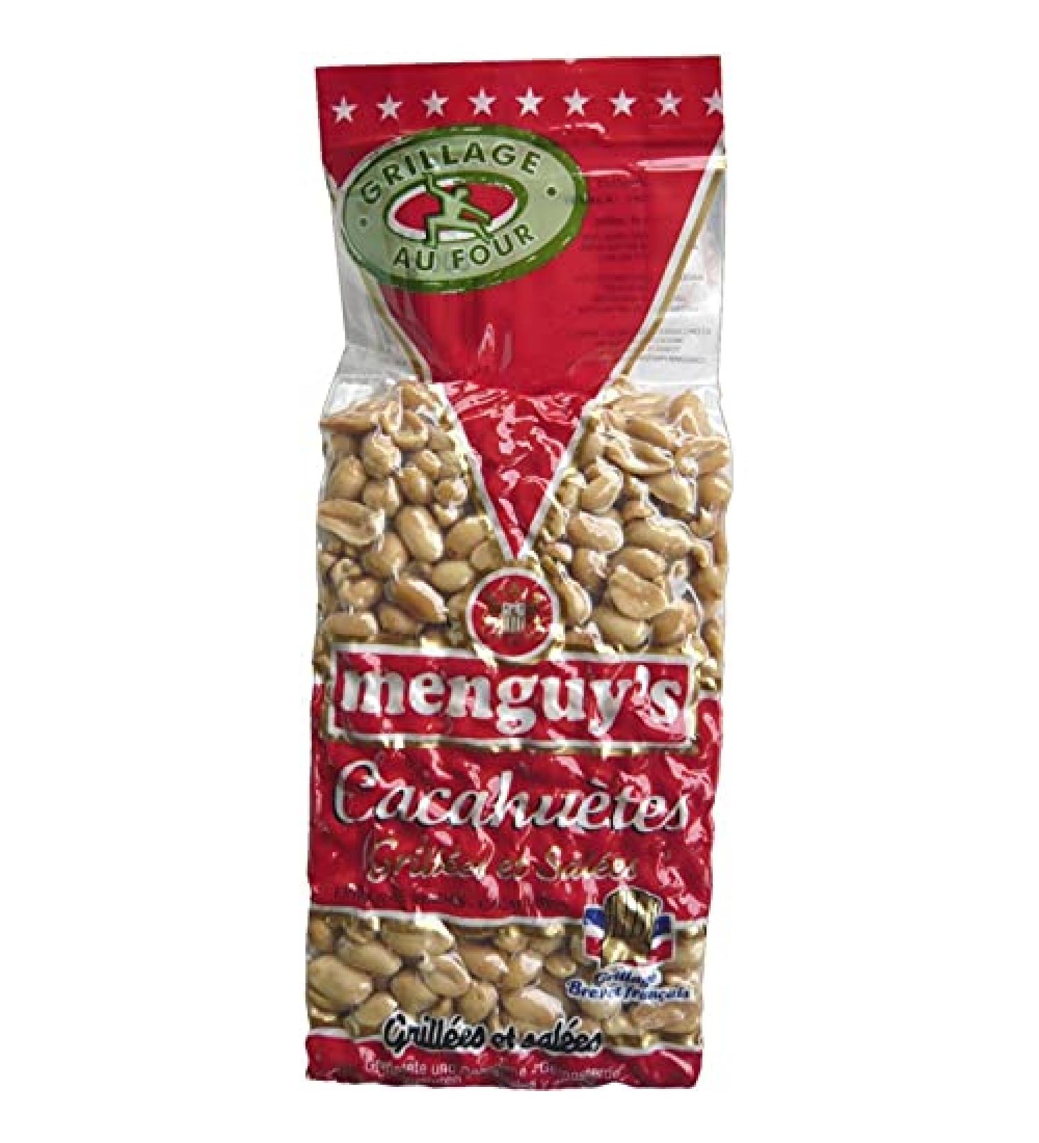 MENGUY'S - Cacahuetes Grilles Salees 410G - Lot De 4 - Offre Special - Buy Online on GoSupps.com