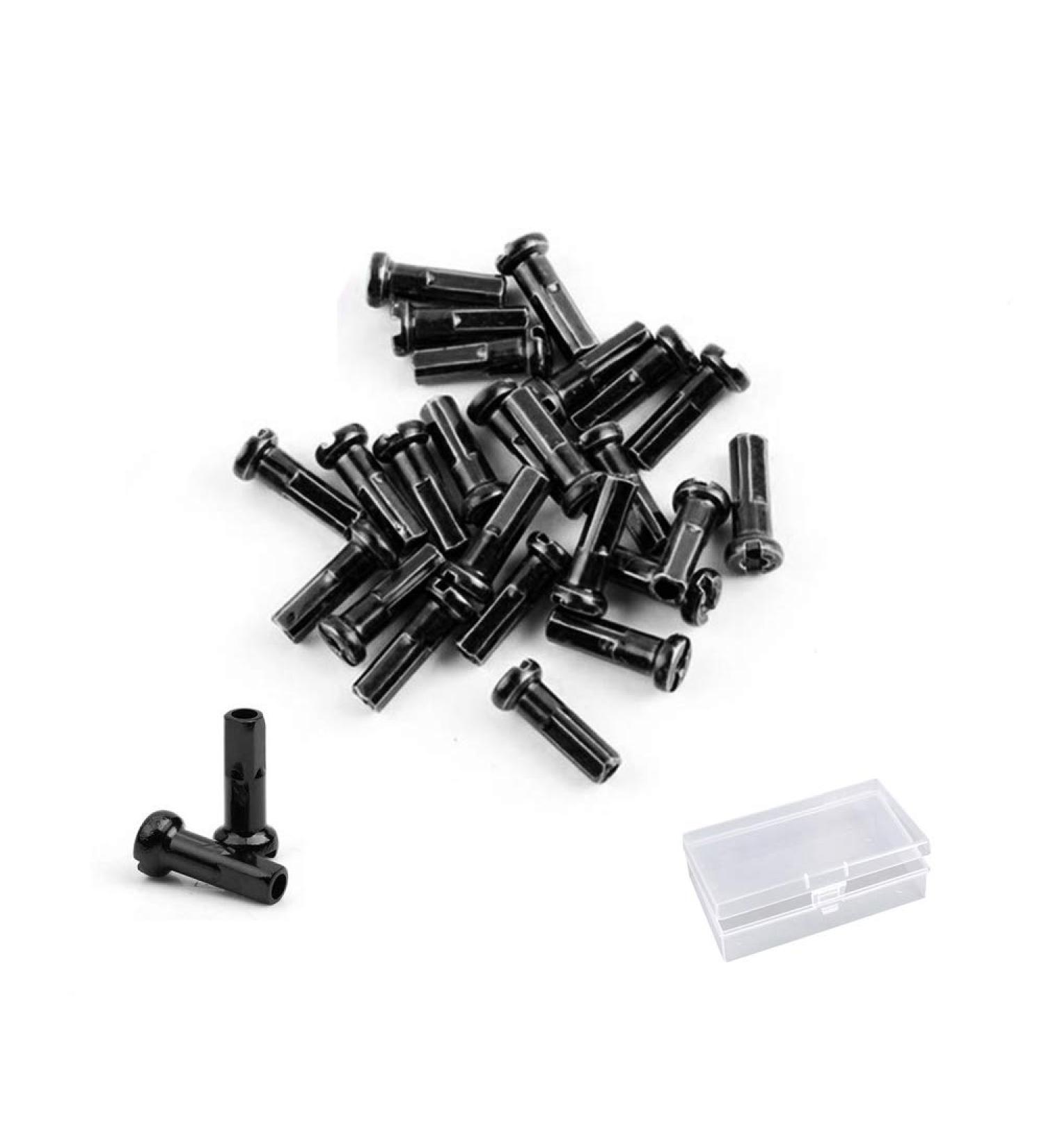 Juland 72 PCS Black Bike Spoke Nipples End Caps for 14G Mountain & Road Bicycles - Buy Online on GoSupps.com