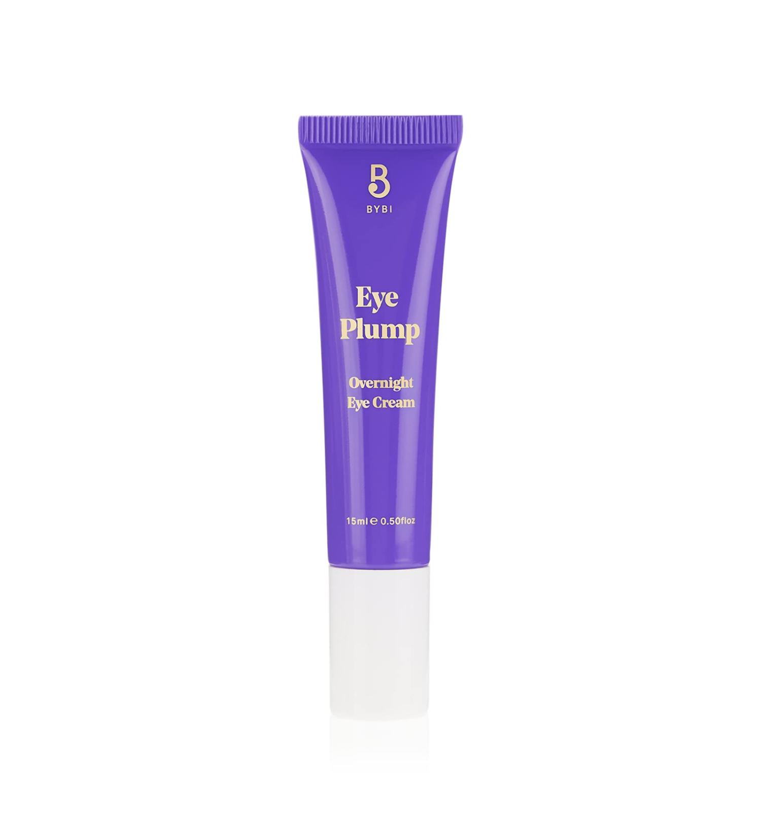 BYBI Beauty Eye Plump Cream | Hydrating & Soothing Formula for Dark Circles & Eye Bags | With Broccoli Seed Oil, Hyaluronic Acid & Bakuchiol | 15ml - Buy Online on GoSupps.com