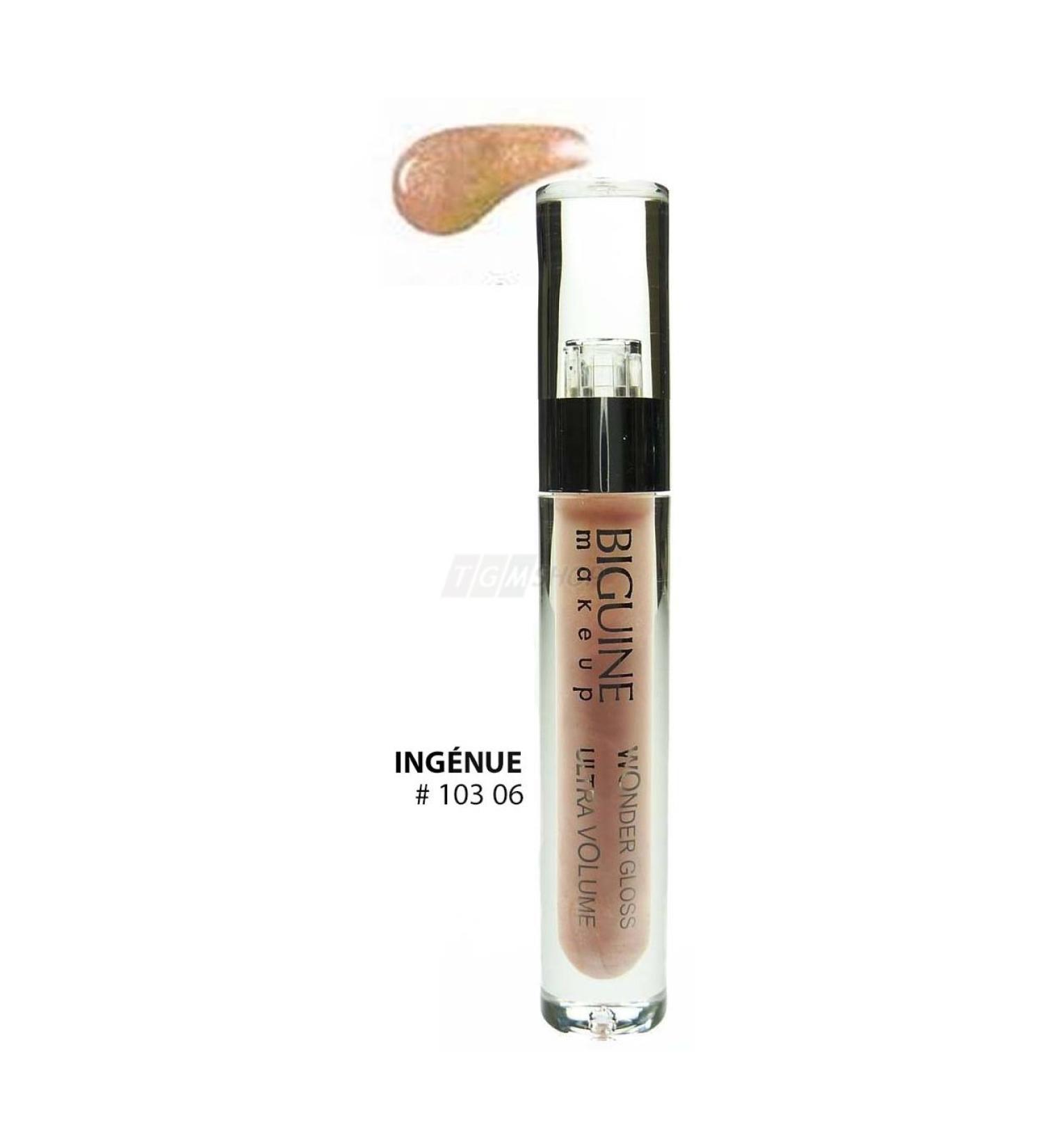 BIGUINE MAKE UP PARIS WONDER GLOSS ULTRA VOLUME - Lipgloss 3ml - 10306 Ingenue