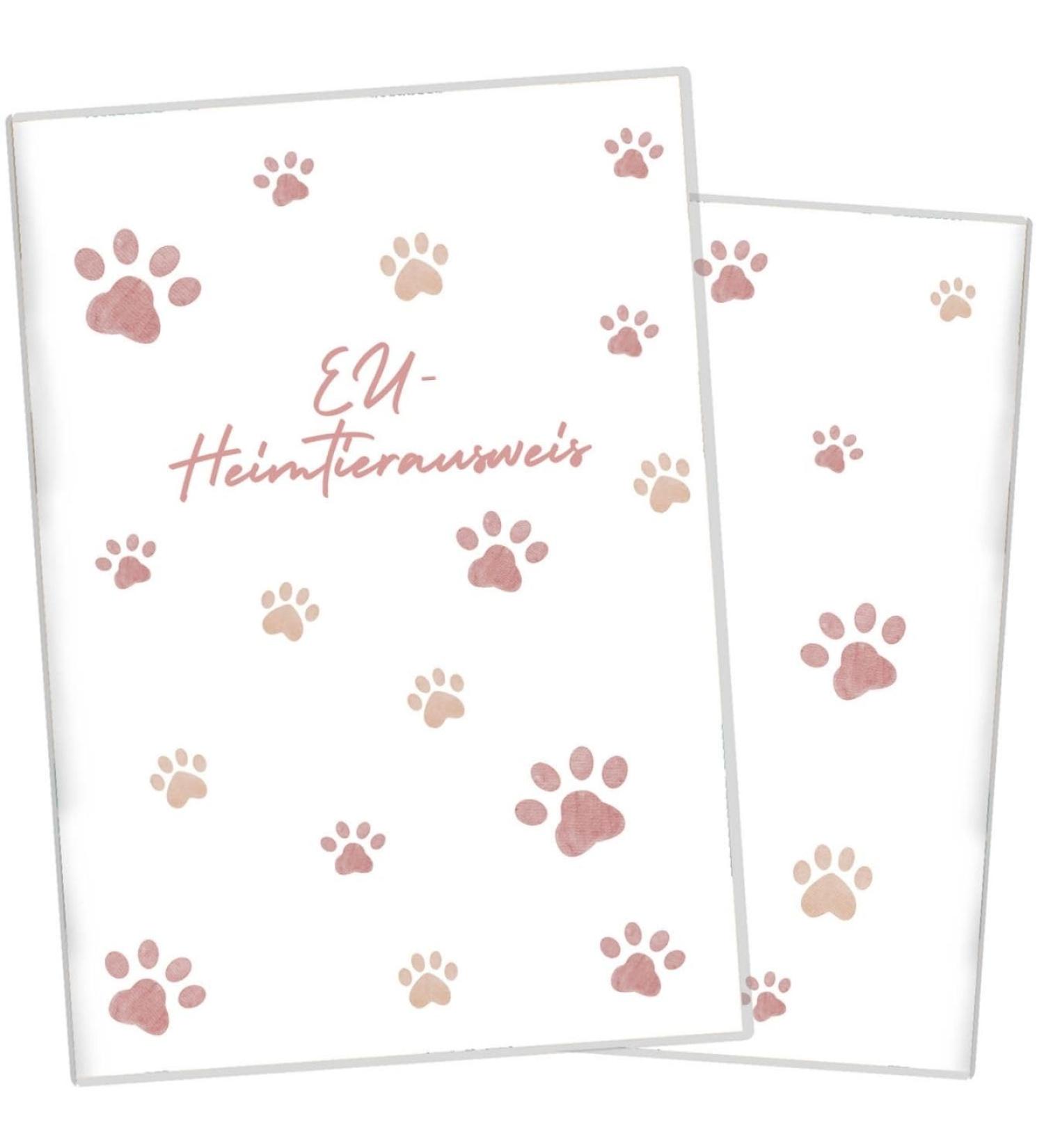 Wilhelm Fell Personalized EU Pet ID Card Case - Custom Gifts for Pet Owners - Protective Paw Pink Cover - Buy Online on GoSupps.com