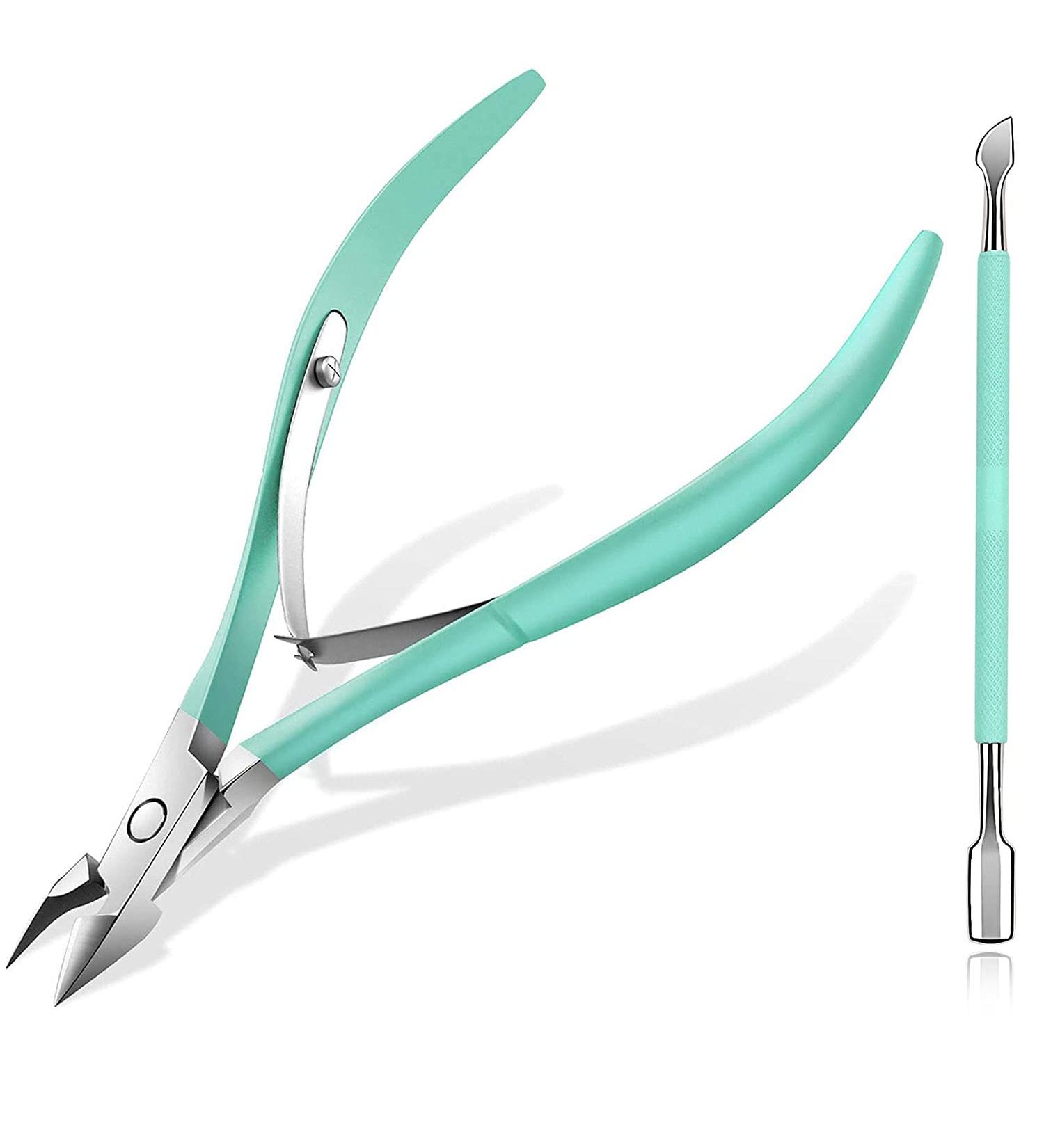 RoserRose Nail clippers head cutter nail scissors made of stainless steel + nail file for thick and deep ingrown toenails and fingernails nail scissors toenails nail clippers - Buy Online on GoSupps.com